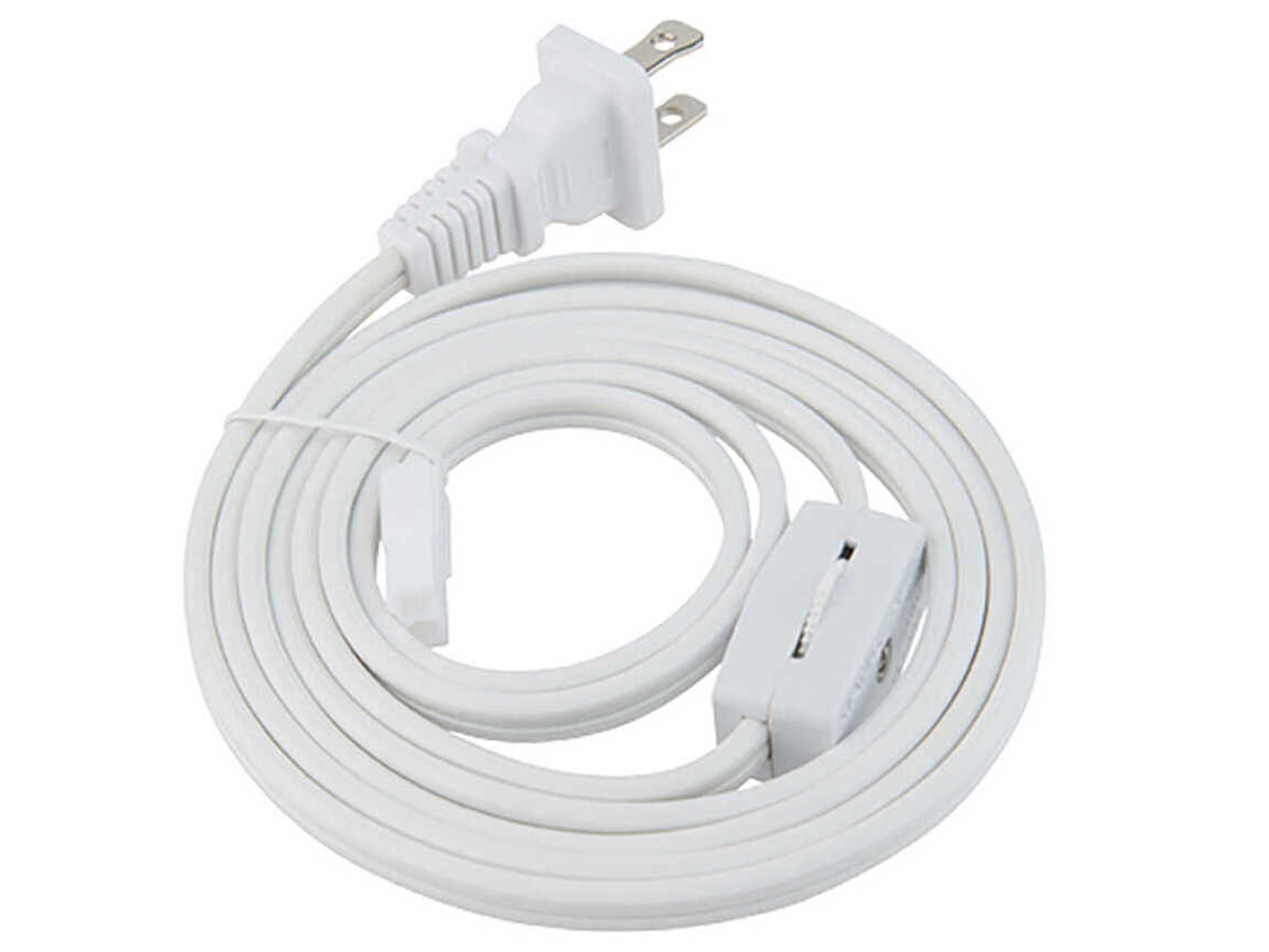 Line Voltage Puck 6ft Power Cord with Roll Switch