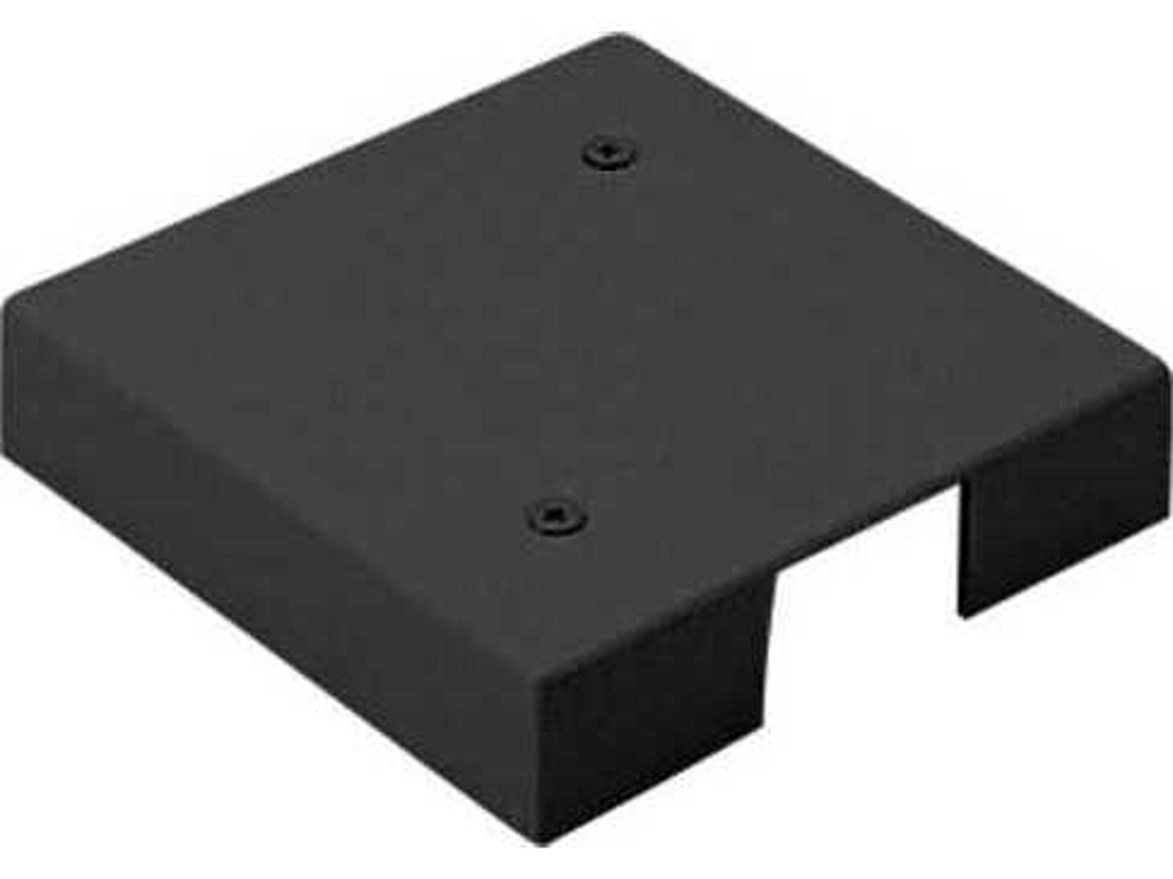 WAC Lighting Black Canopy Cover for 2-Circuit J-Track