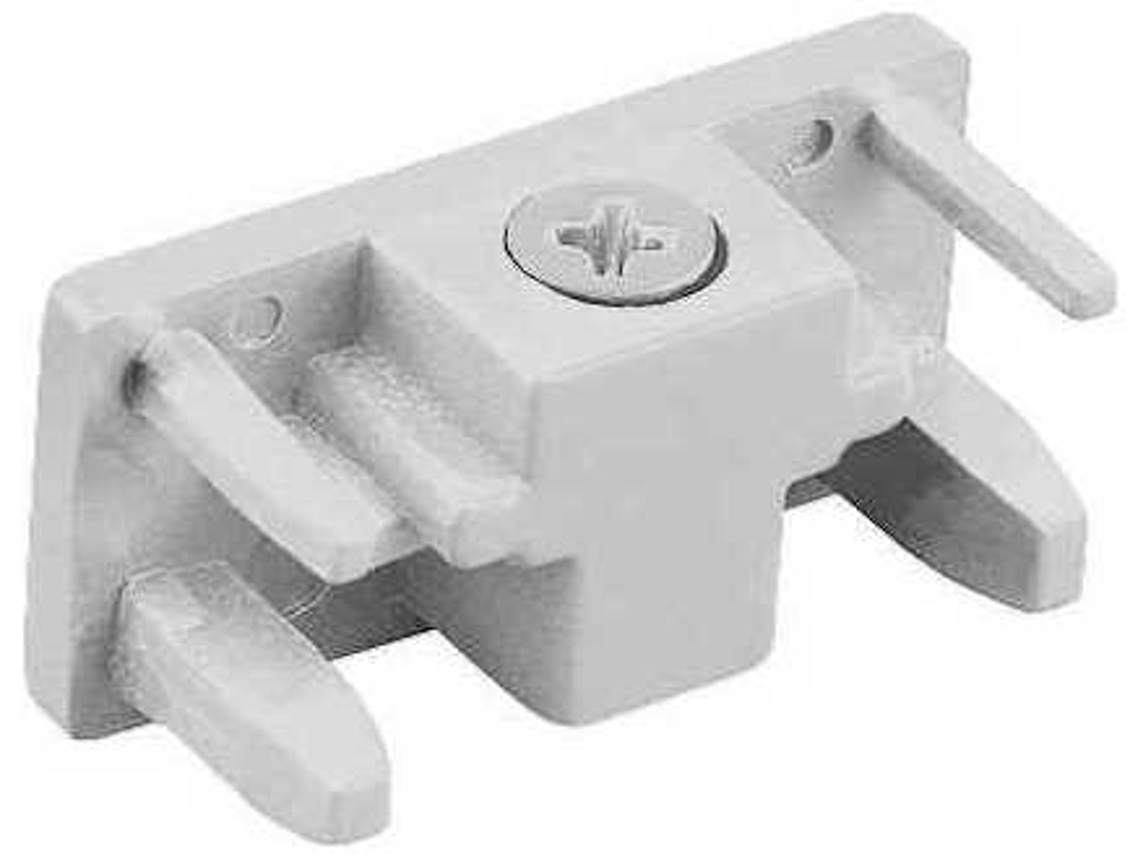 WAC Lighting White End Cap for J-Track