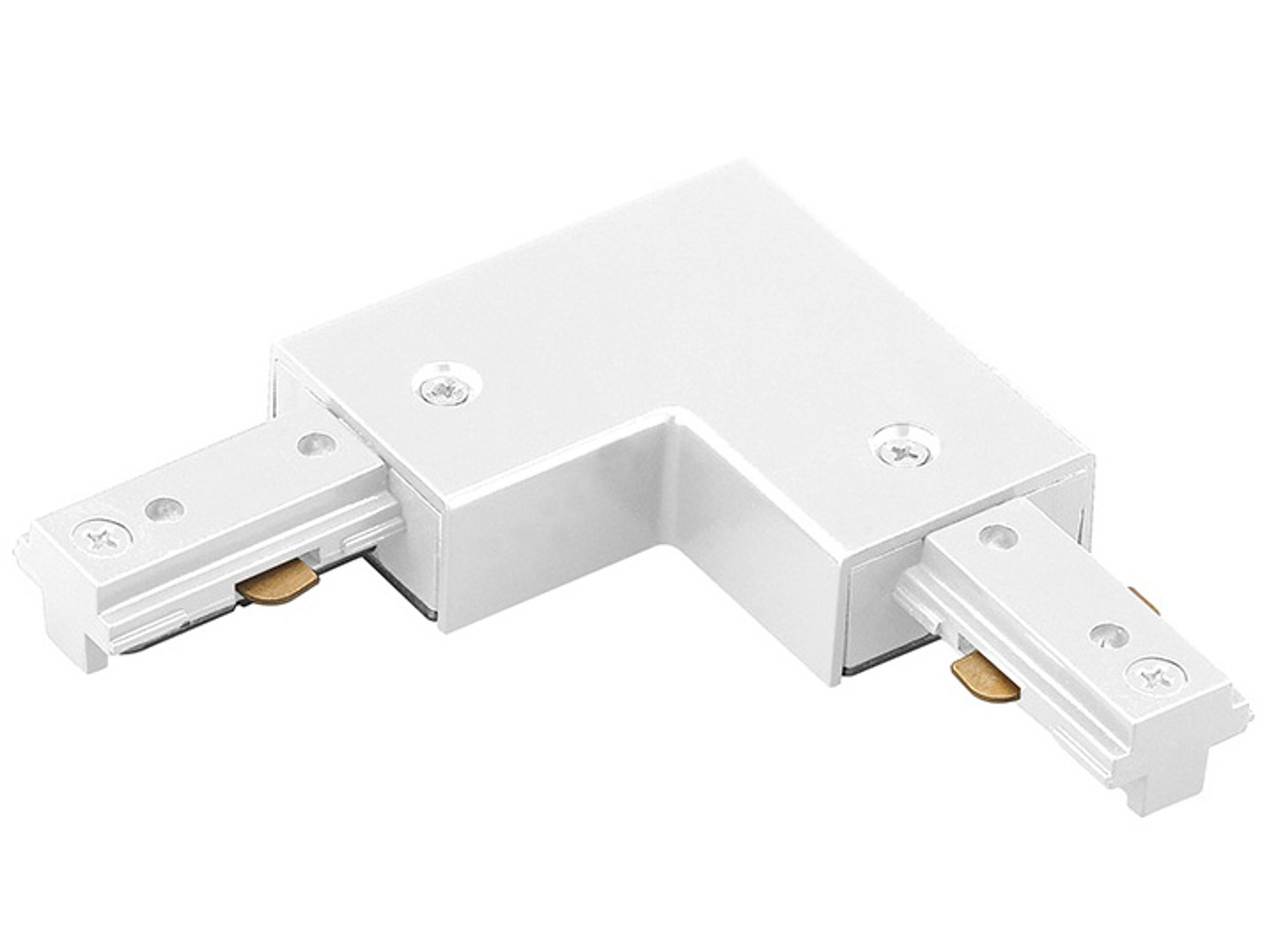 WAC Lighting White Left J Connector for J-Track