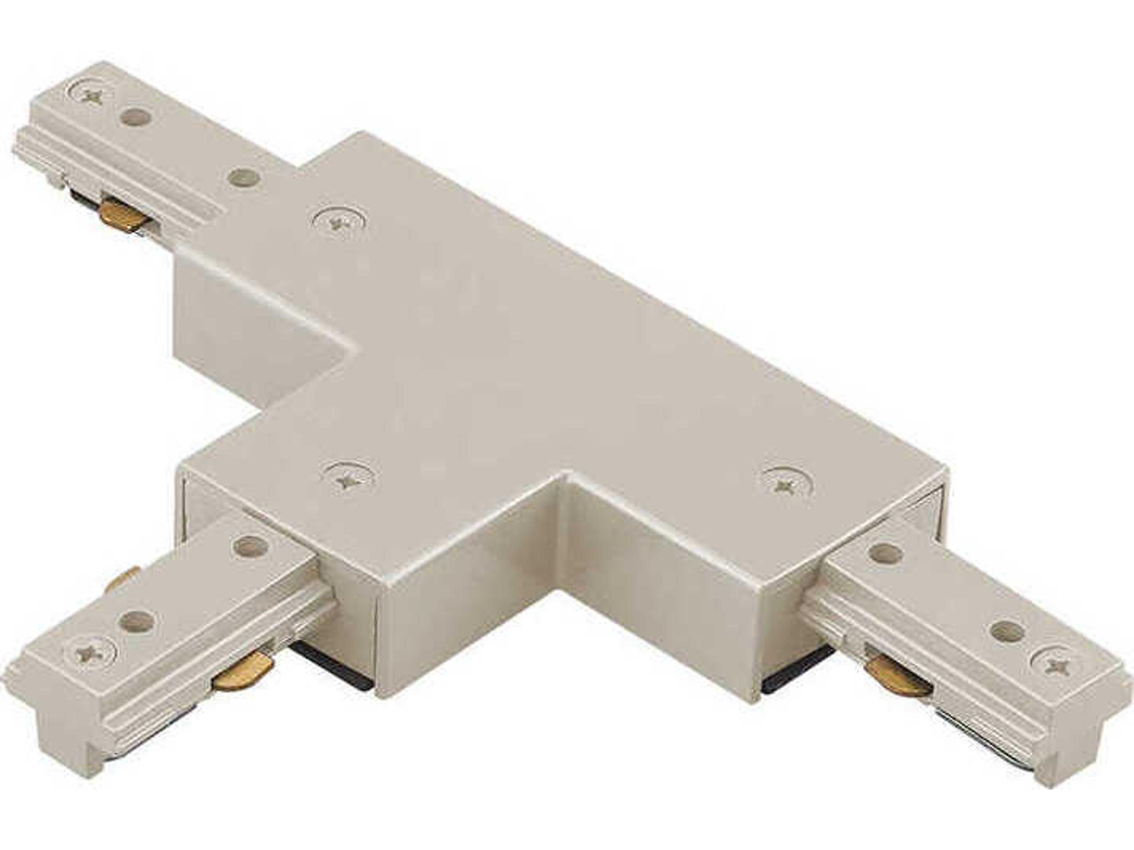 WAC Lighting Brushed Nickel T Connector for J-Track