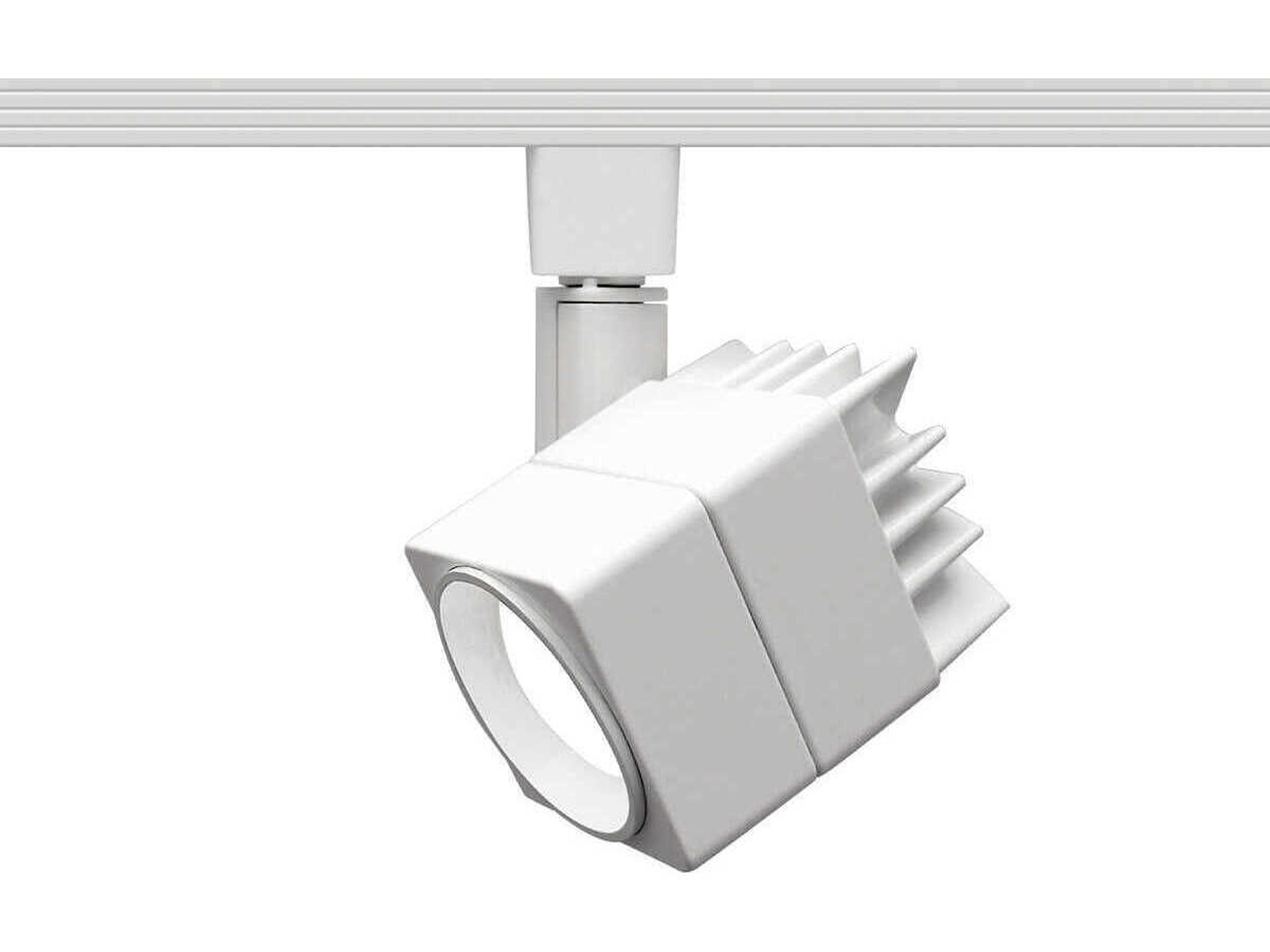 WAC Lighting Summit 1-Light White Cylinder Track Head