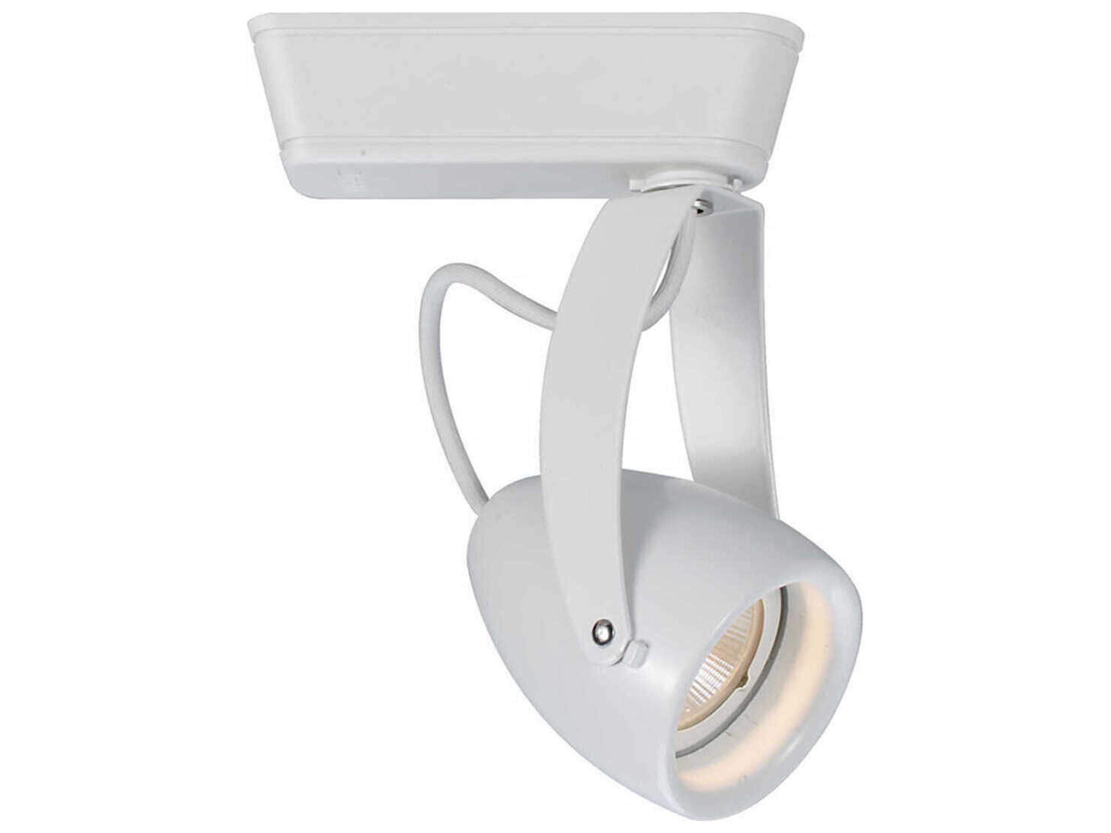 WAC Lighting Impulse 1-Light White Cylinder Track Head