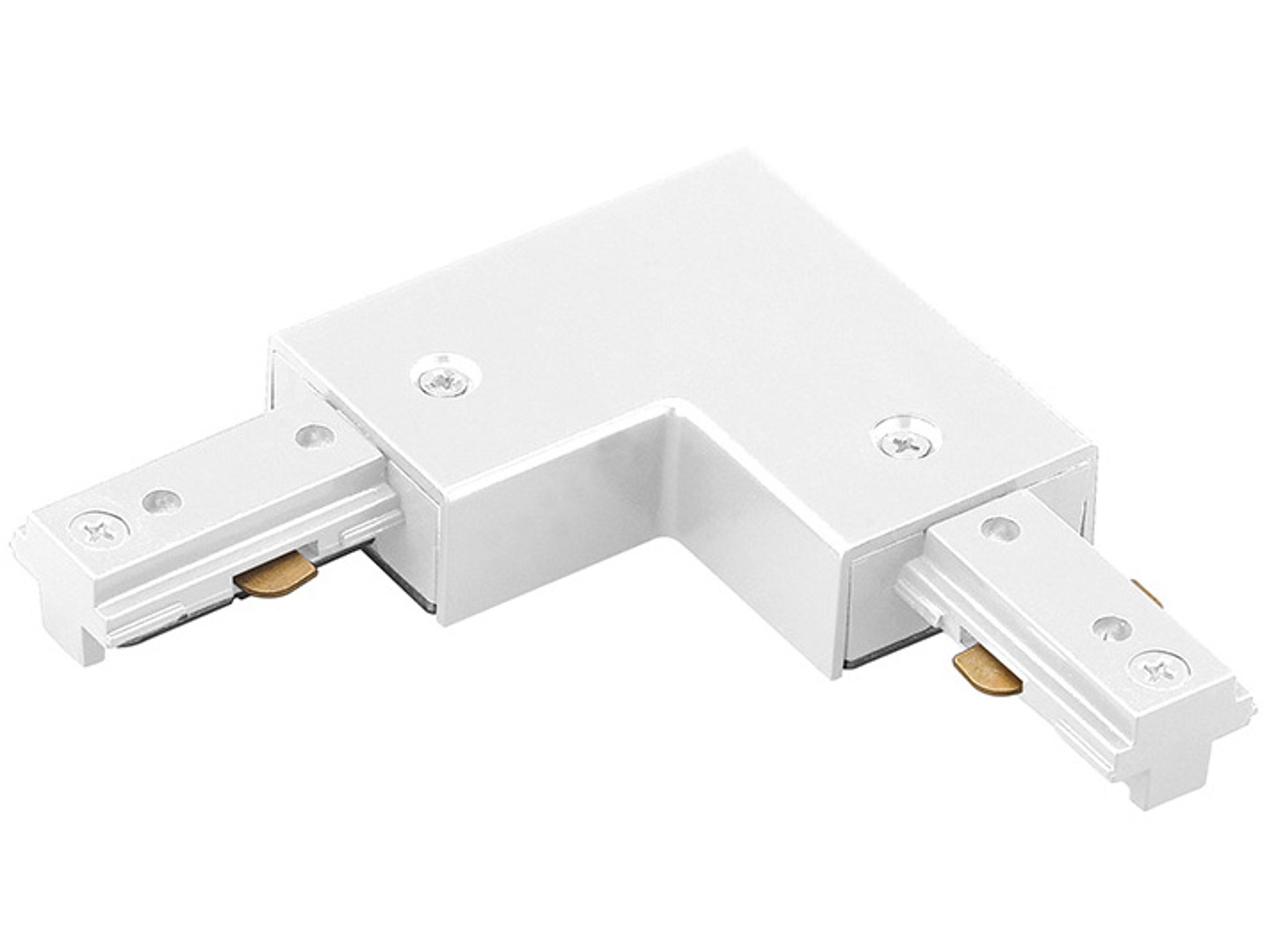 WAC Lighting White Left L Connector for L-Track