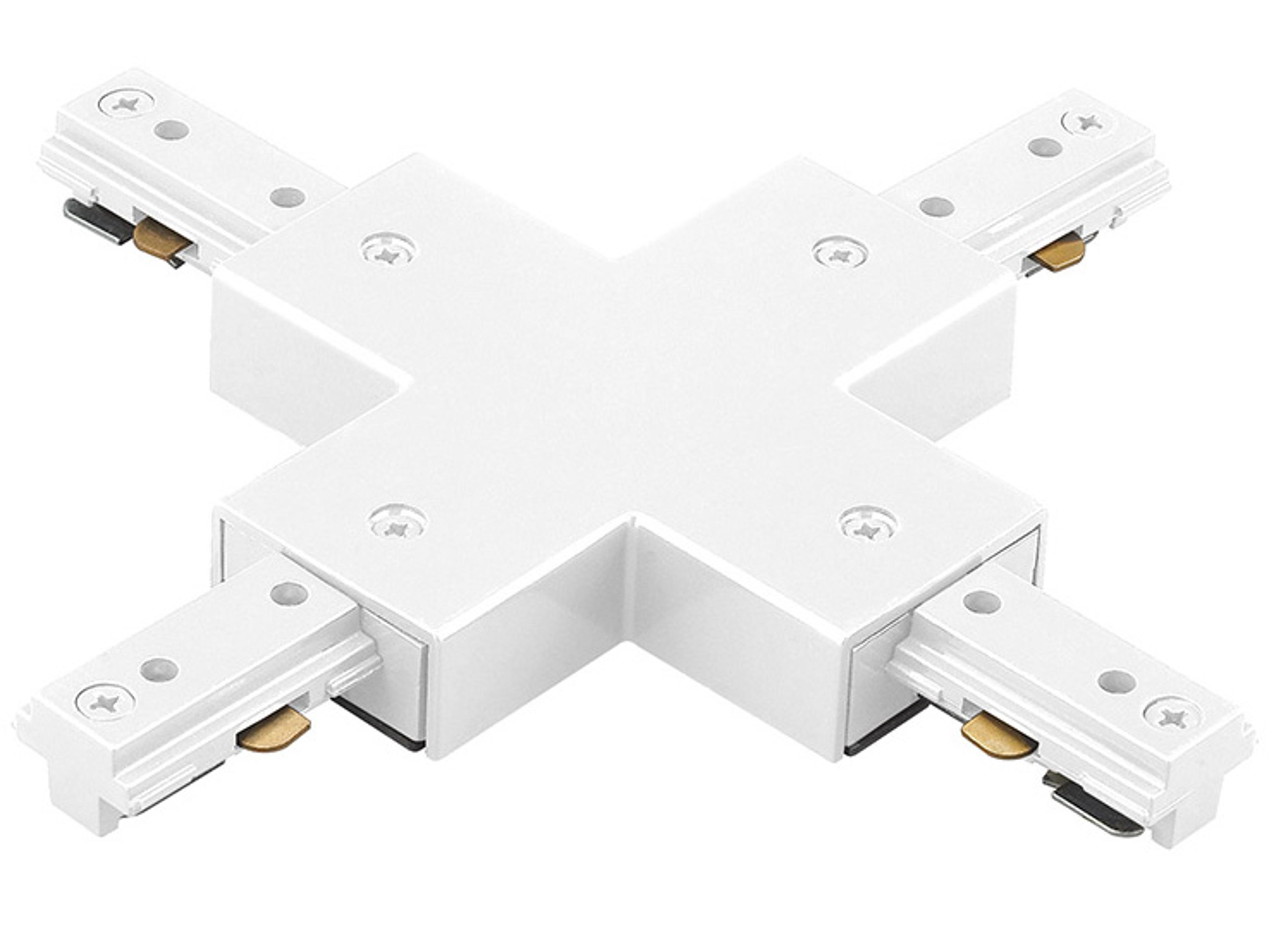 WAC Lighting White X Connector for L-Track