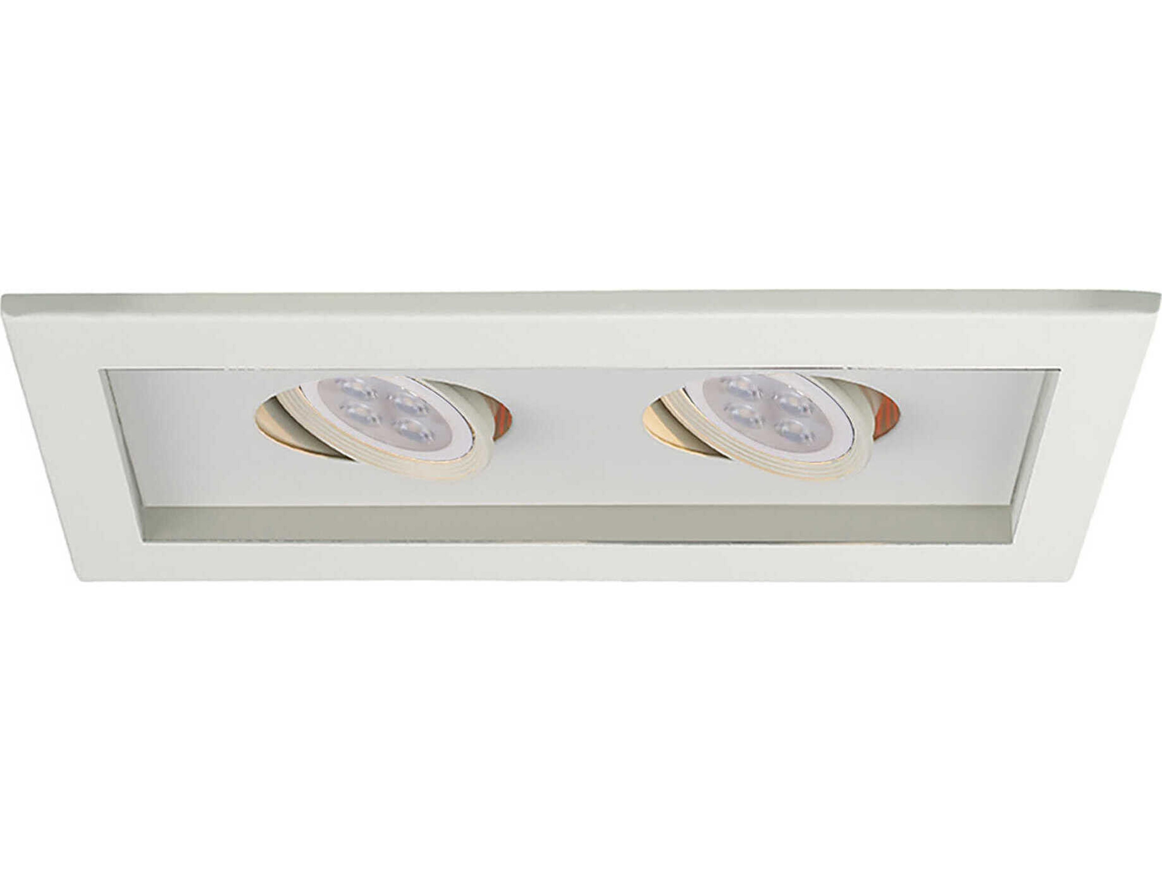 WAC Lighting 2-Light White Recessed Light