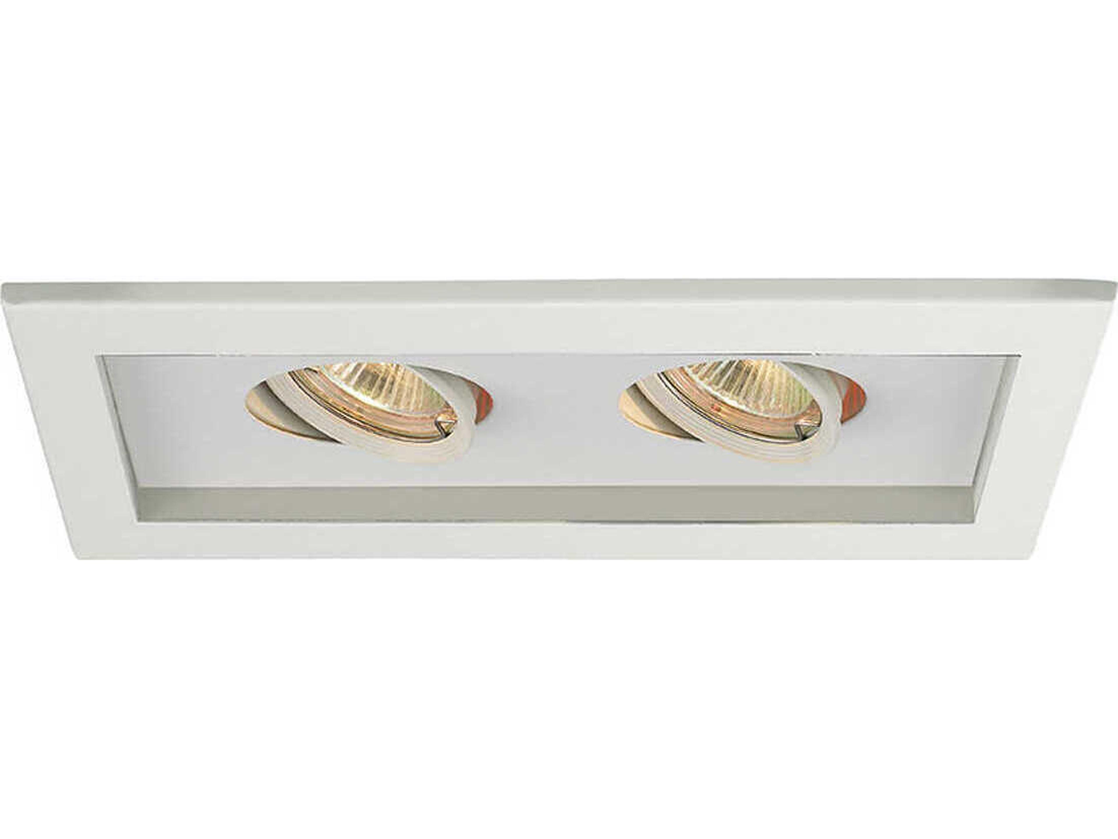WAC Lighting 2-Light White Recessed Light