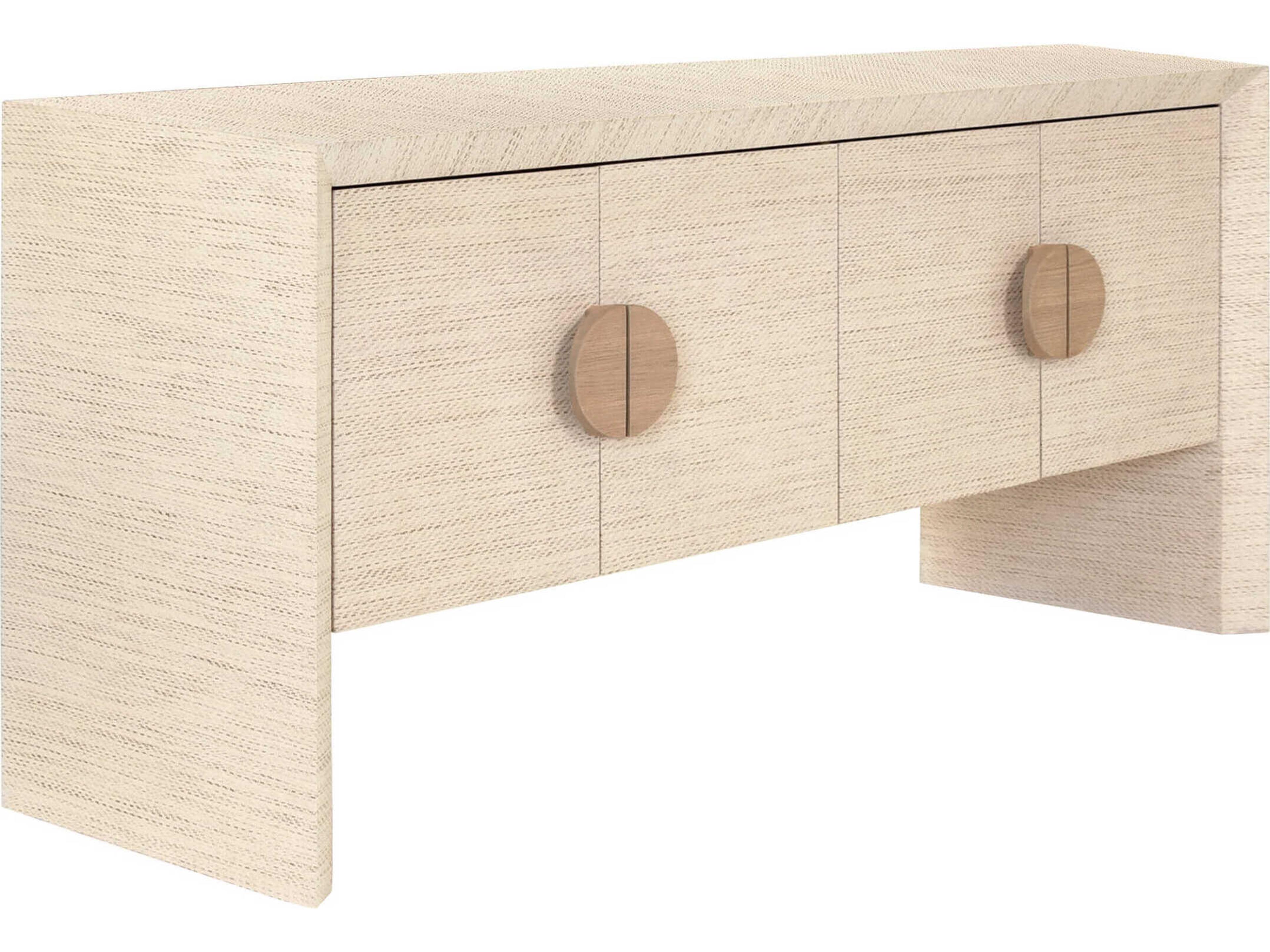 Worlds Away 64" Natural Sideboard