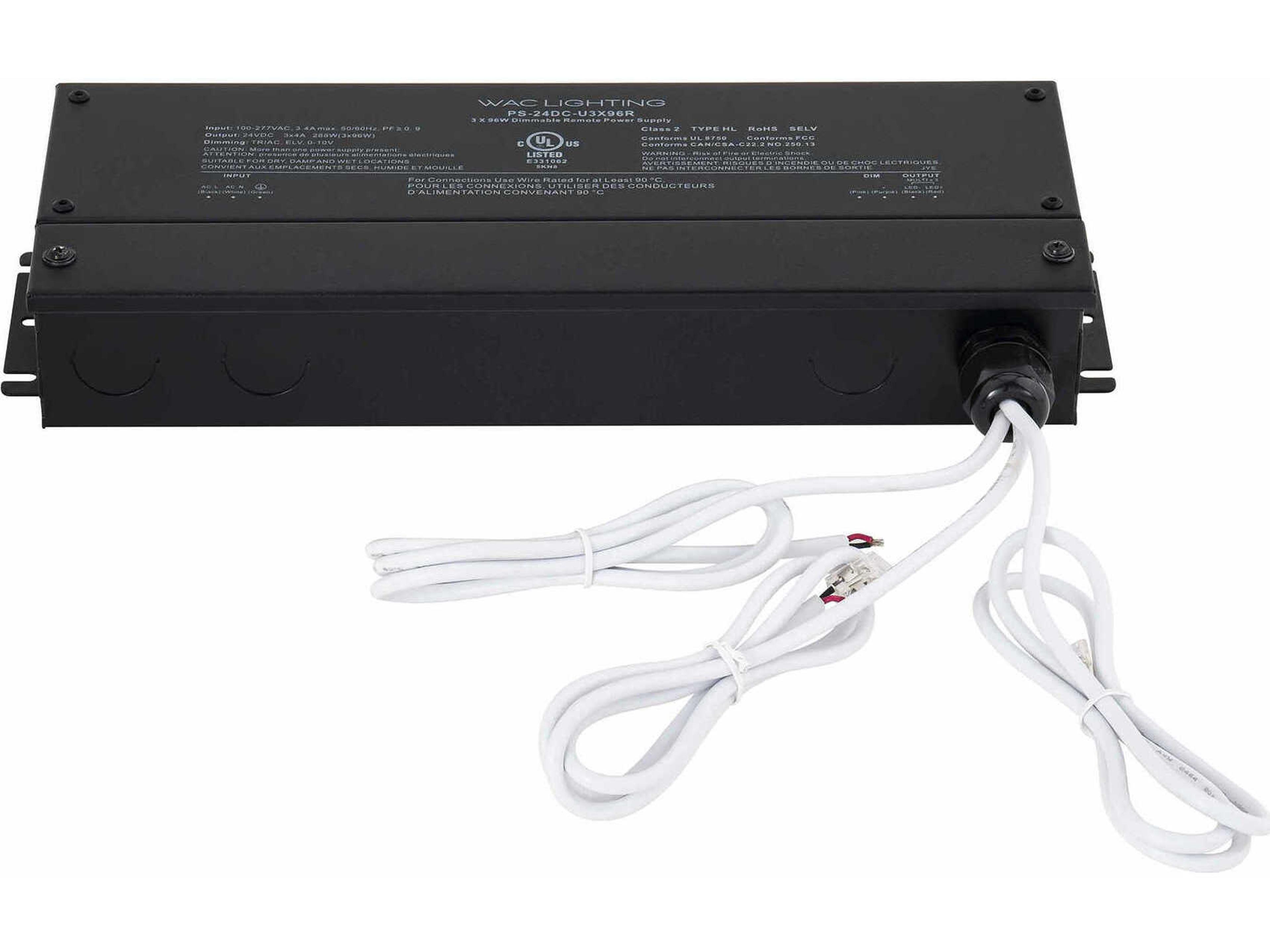 WAC Lighting Basics & Gemini 24VDC Remote Power Supply