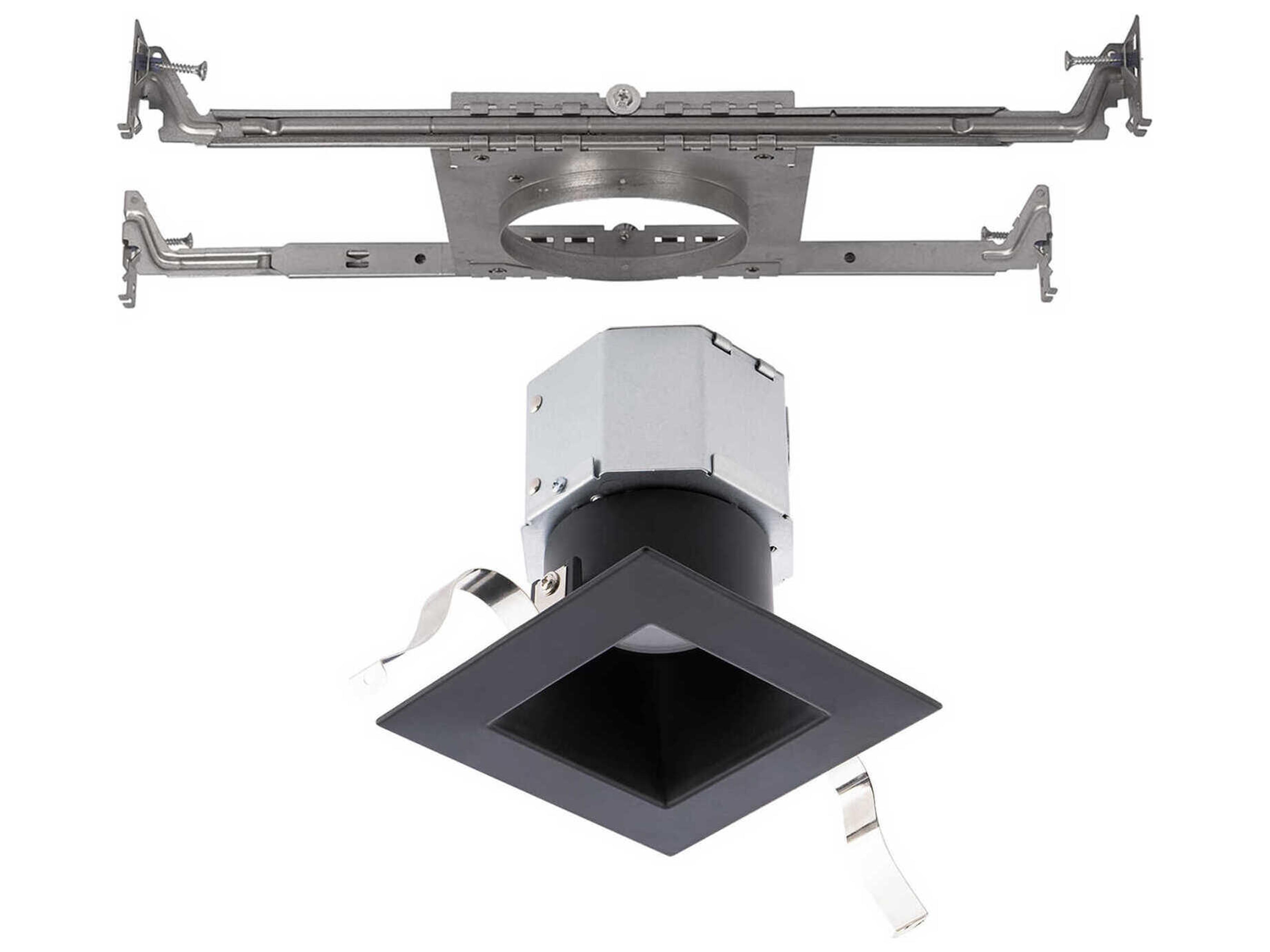 WAC Lighting Pop-In 1-Light Black Recessed Light