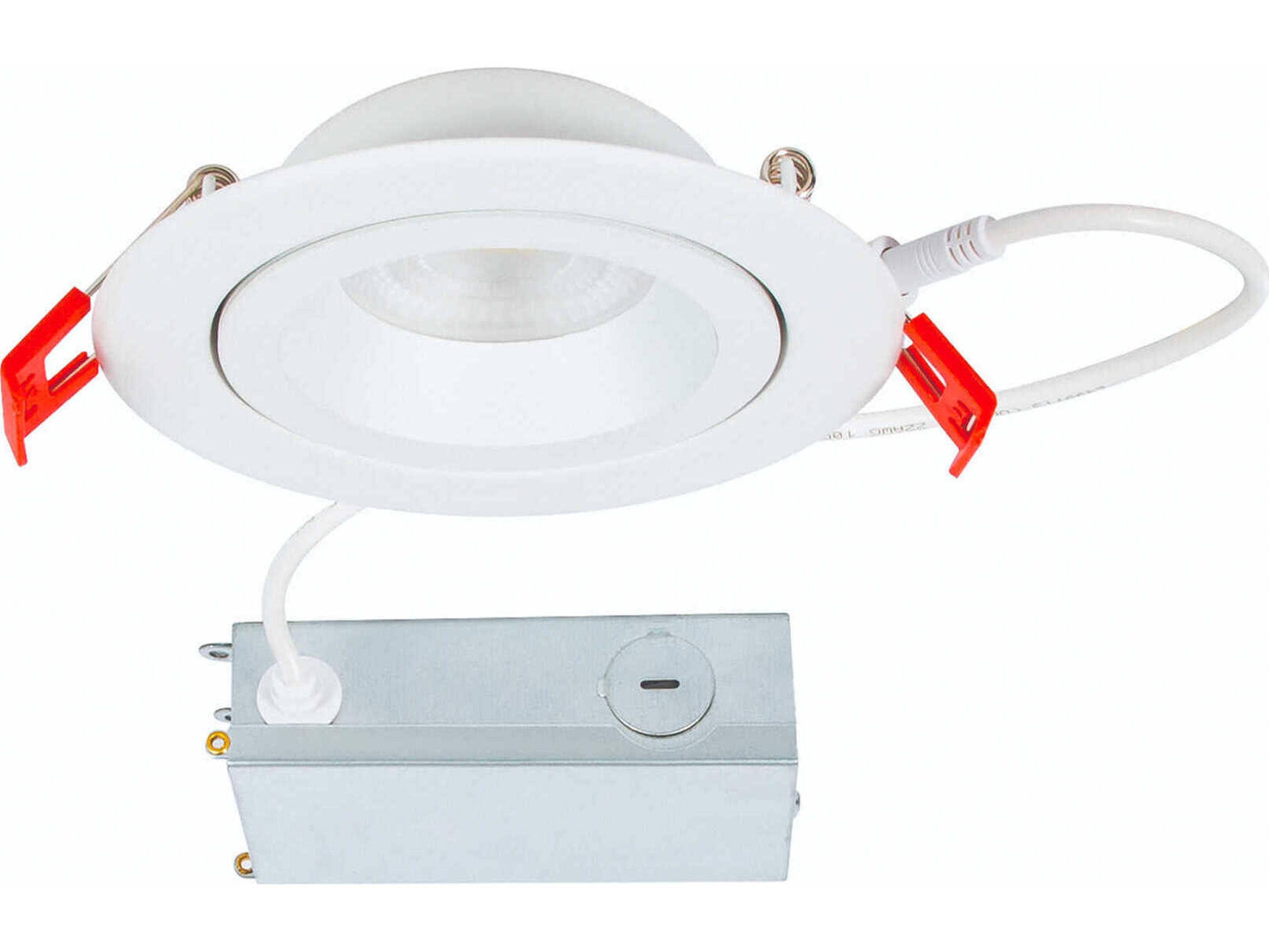 WAC Lighting Lotos 1-Light White Round Recessed Light