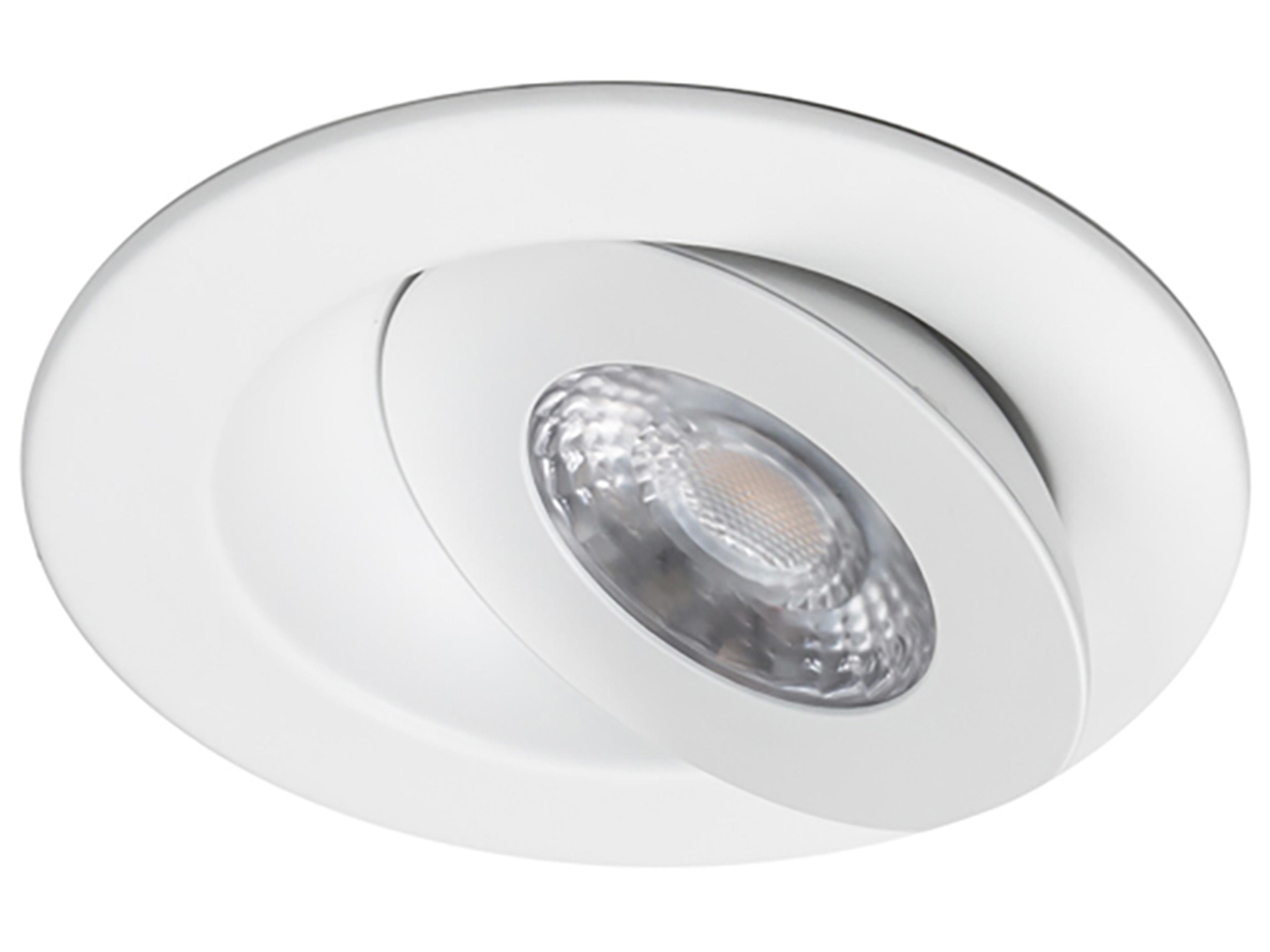 WAC Lighting Lotos 1-Light White Round Recessed Light