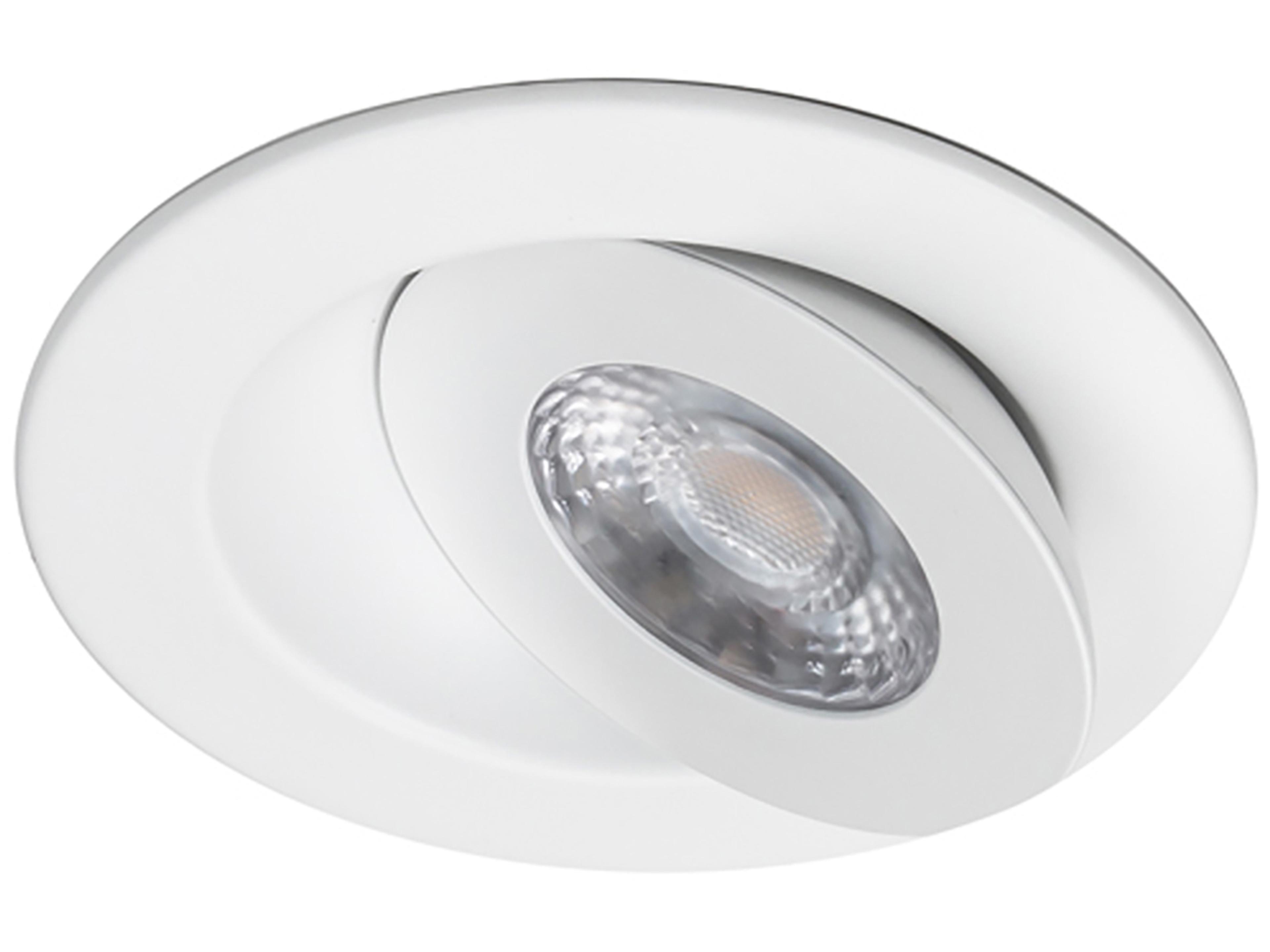 WAC Lighting Lotos 1-Light White Round Recessed Light