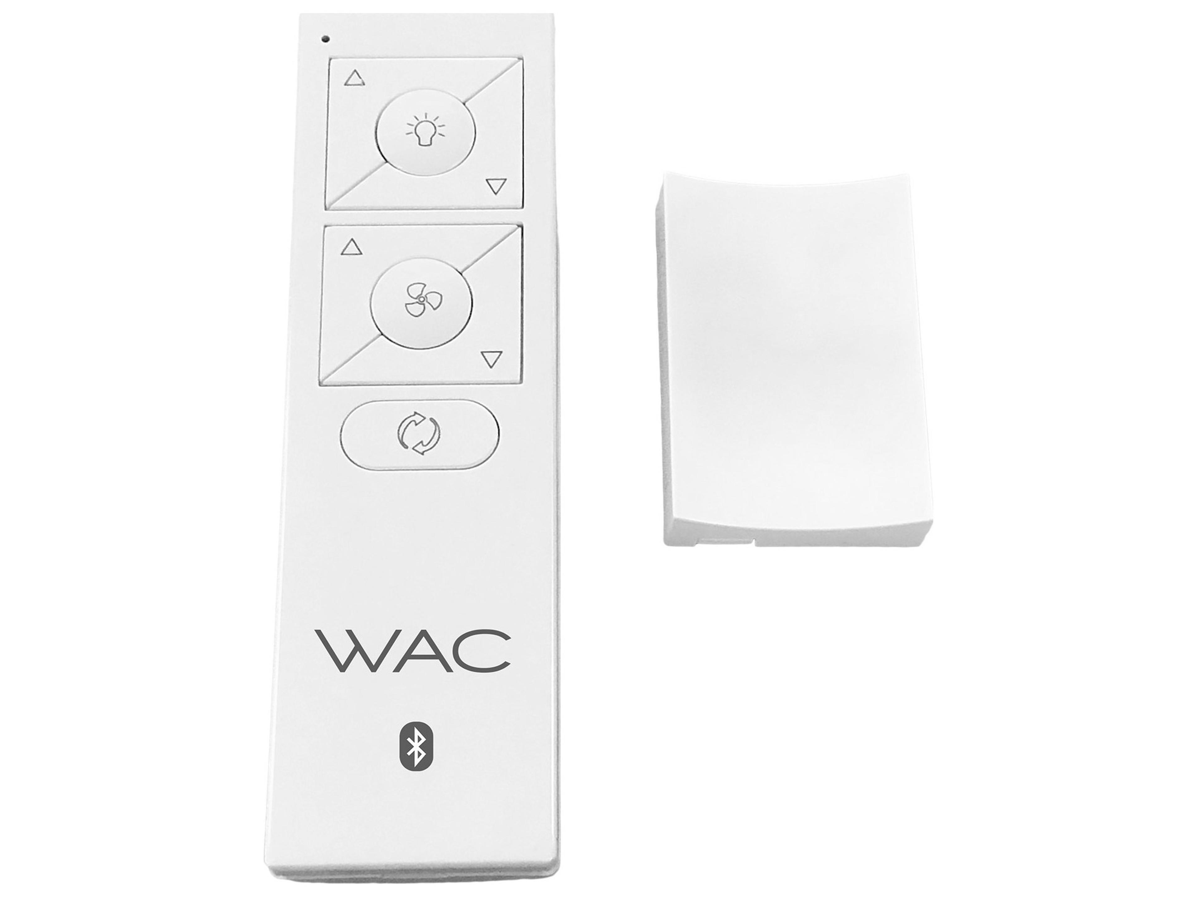 WAC Lighting Wireless Bluetooth Fan Remote Control with Wall Cradle