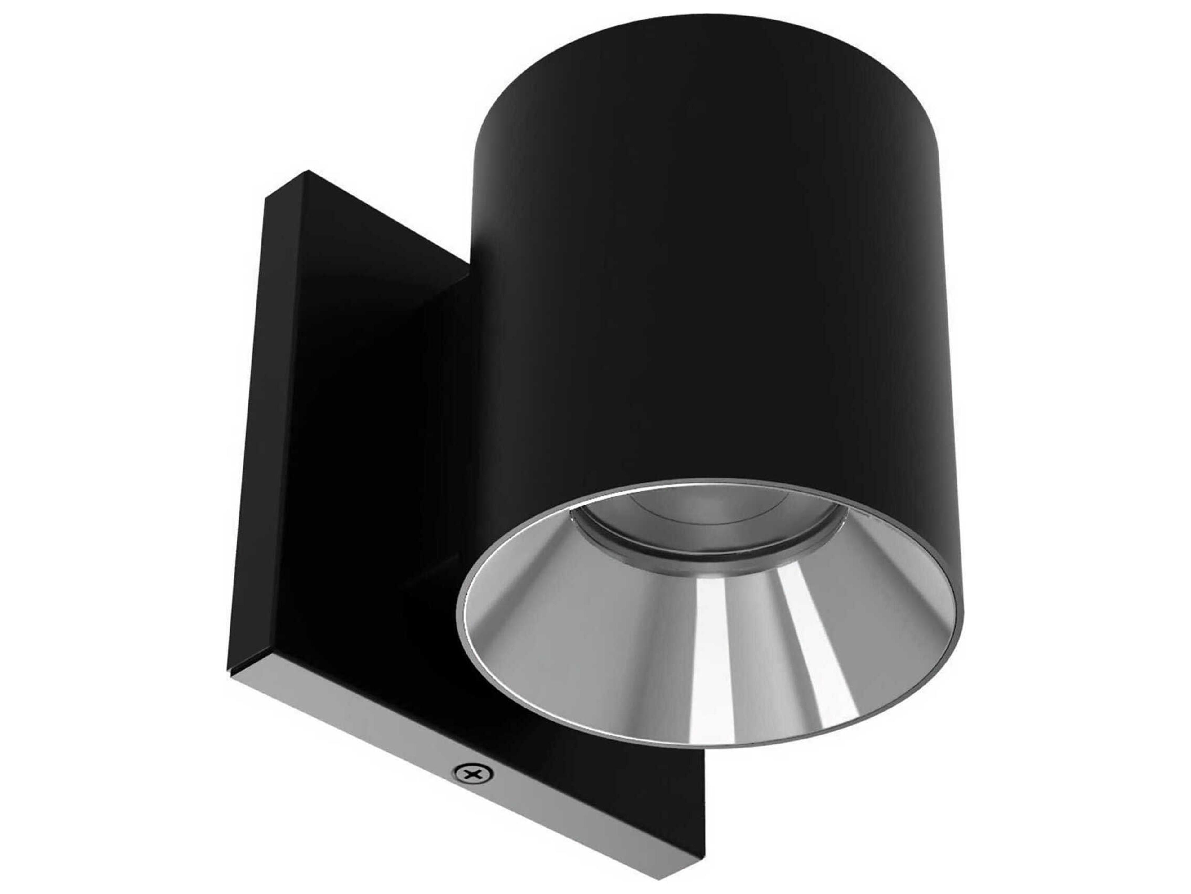 WAC Lighting Zoron Round 1-Light Trimmed Outdoor Wall Light