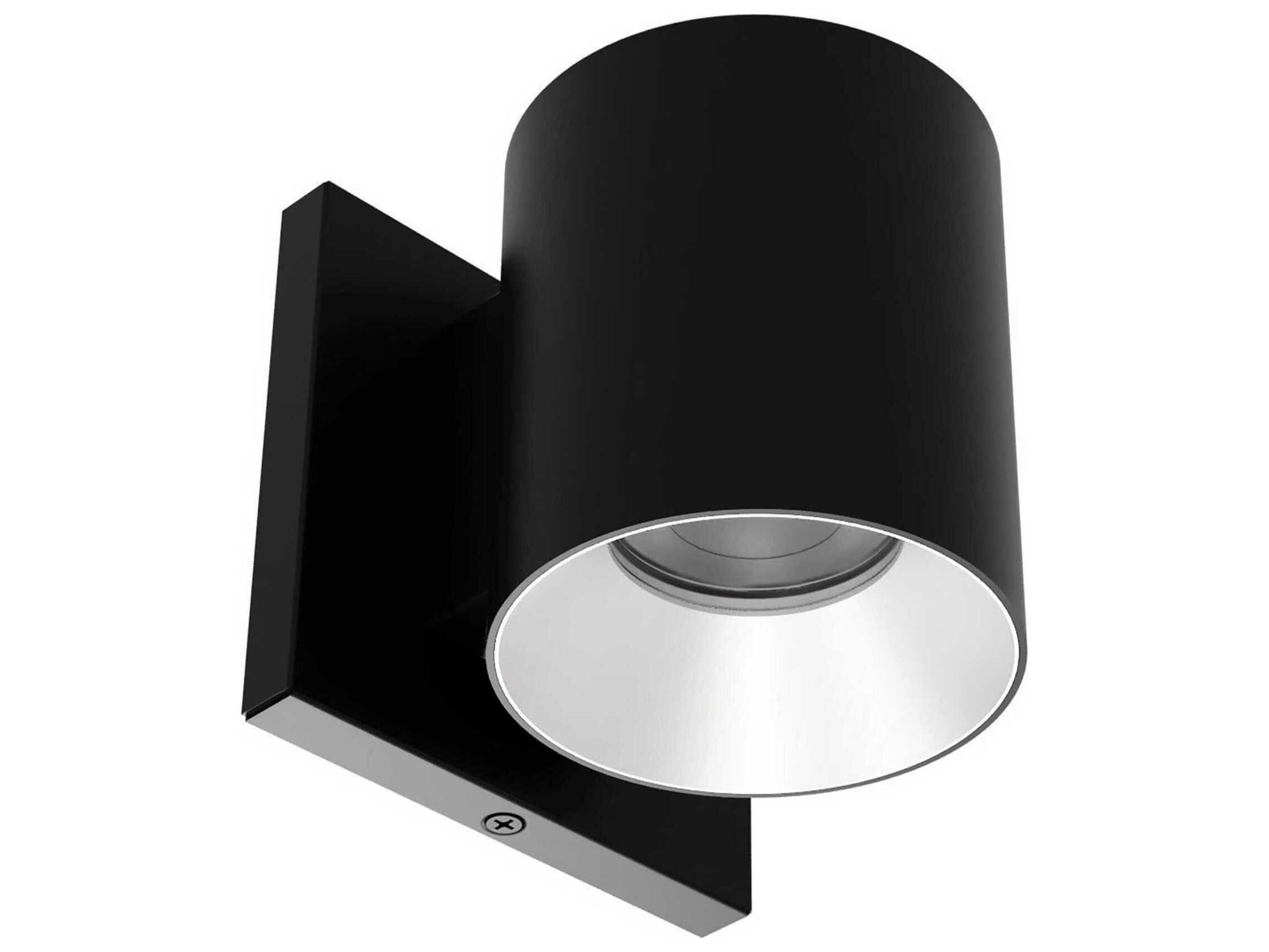 WAC Lighting Zoron Round 1-Light Trimmed Outdoor Wall Light