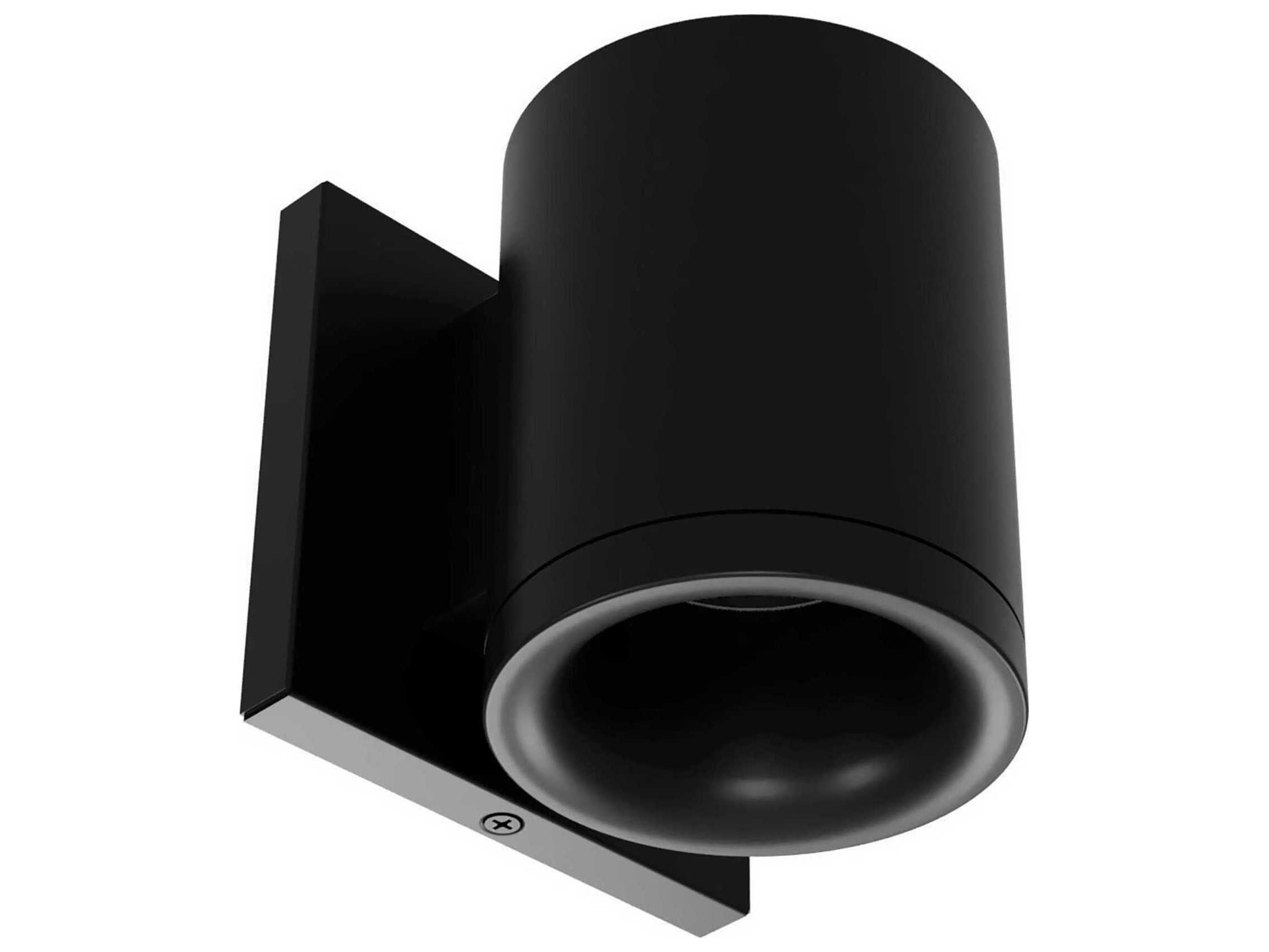 WAC Lighting Zoron Round 1-Light Trimmed Outdoor Wall Light
