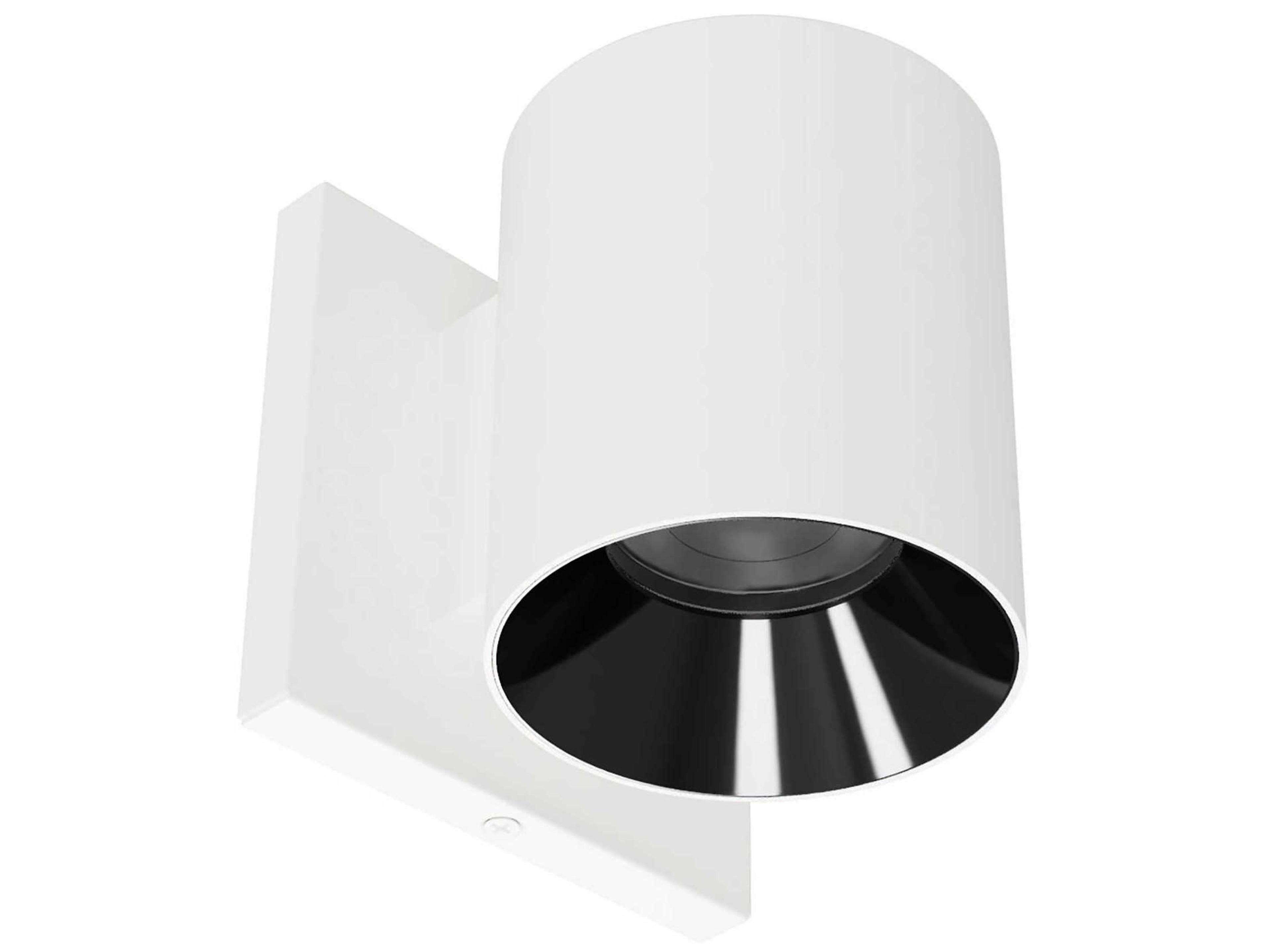 WAC Lighting Zoron Round 1-Light Trimmed Outdoor Wall Light