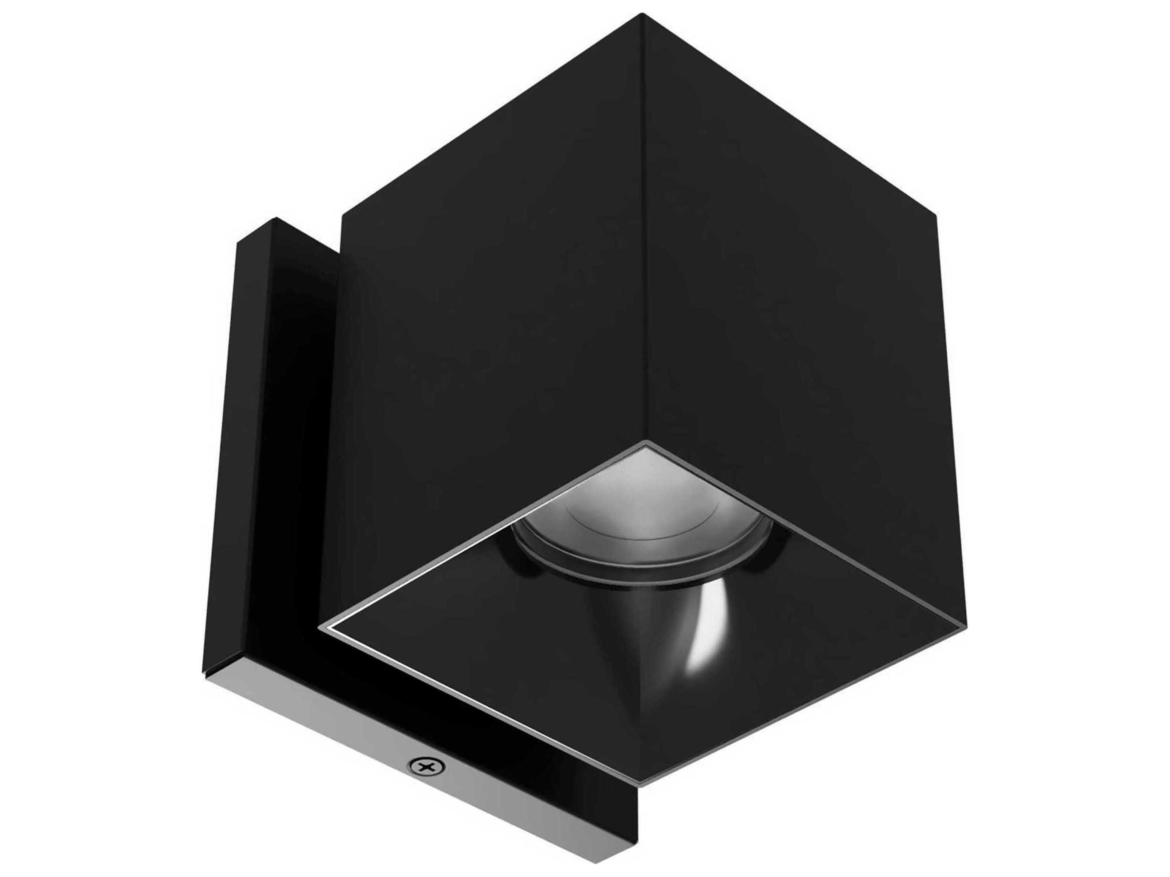 WAC Lighting Zoron Square 1-Light Trimmed Outdoor Wall Light