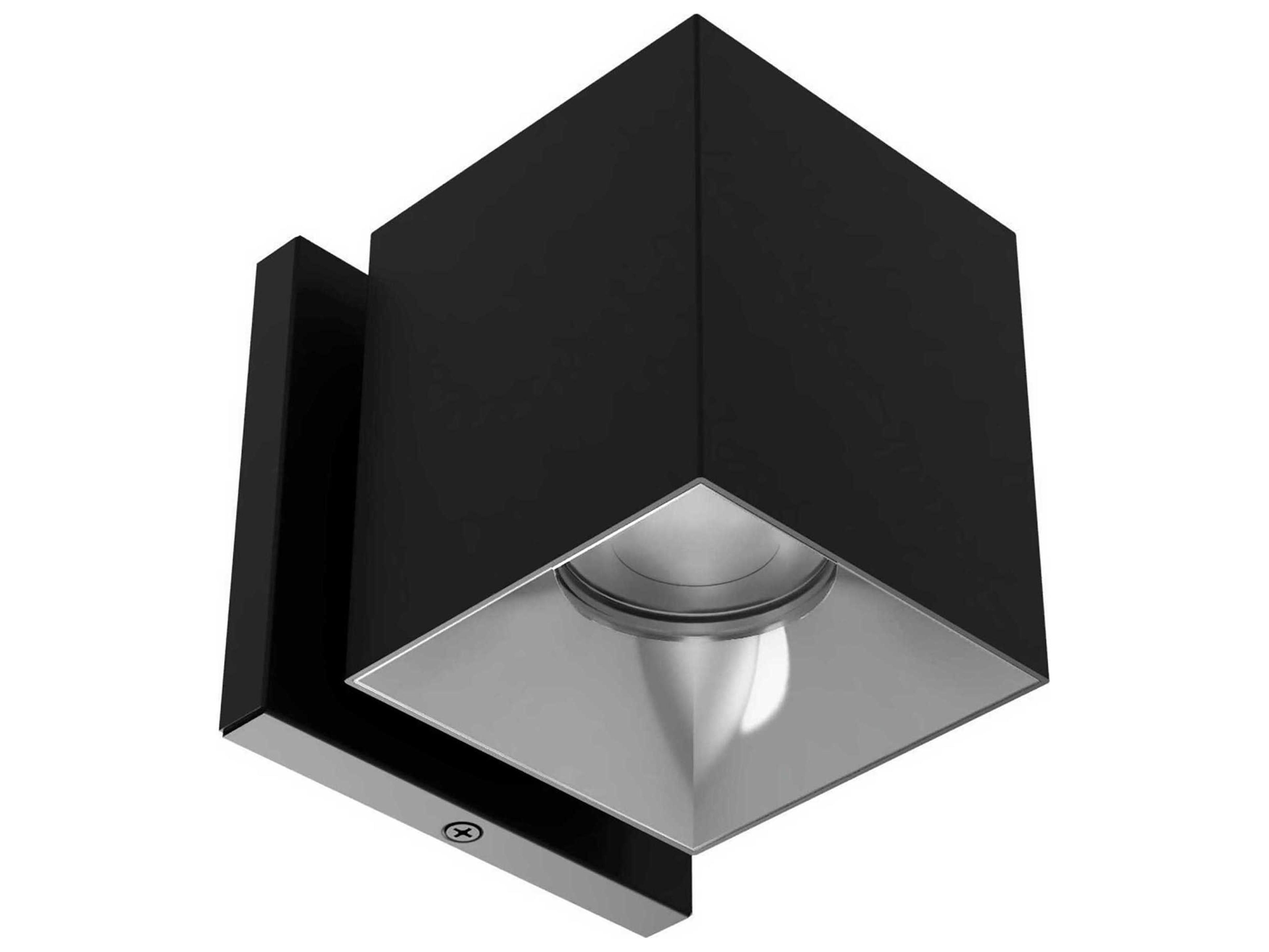 WAC Lighting Zoron Square 1-Light Trimmed Outdoor Wall Light