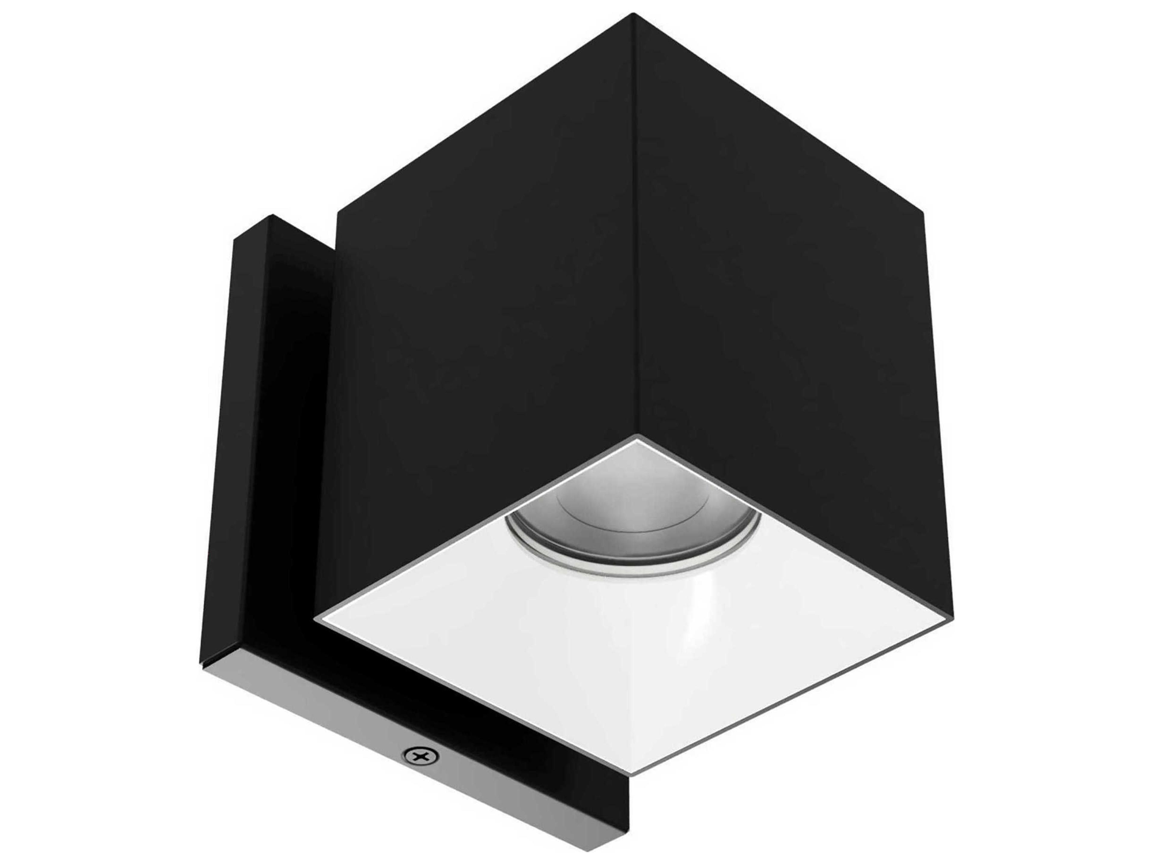 WAC Lighting Zoron Square 1-Light Trimmed Outdoor Wall Light