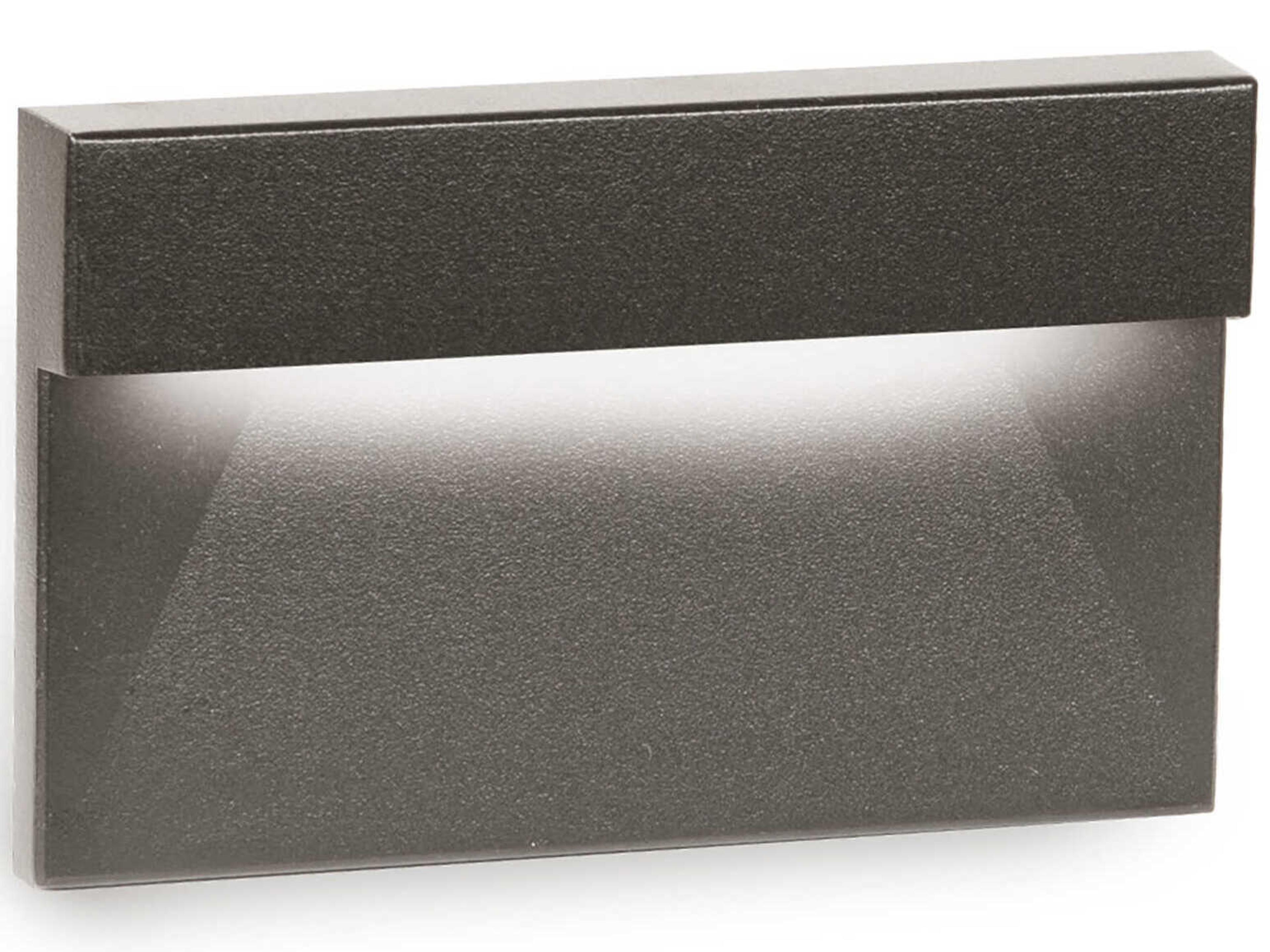 WAC Lighting Landscape 1-Light Horizontal Ledge Step and Wall Light