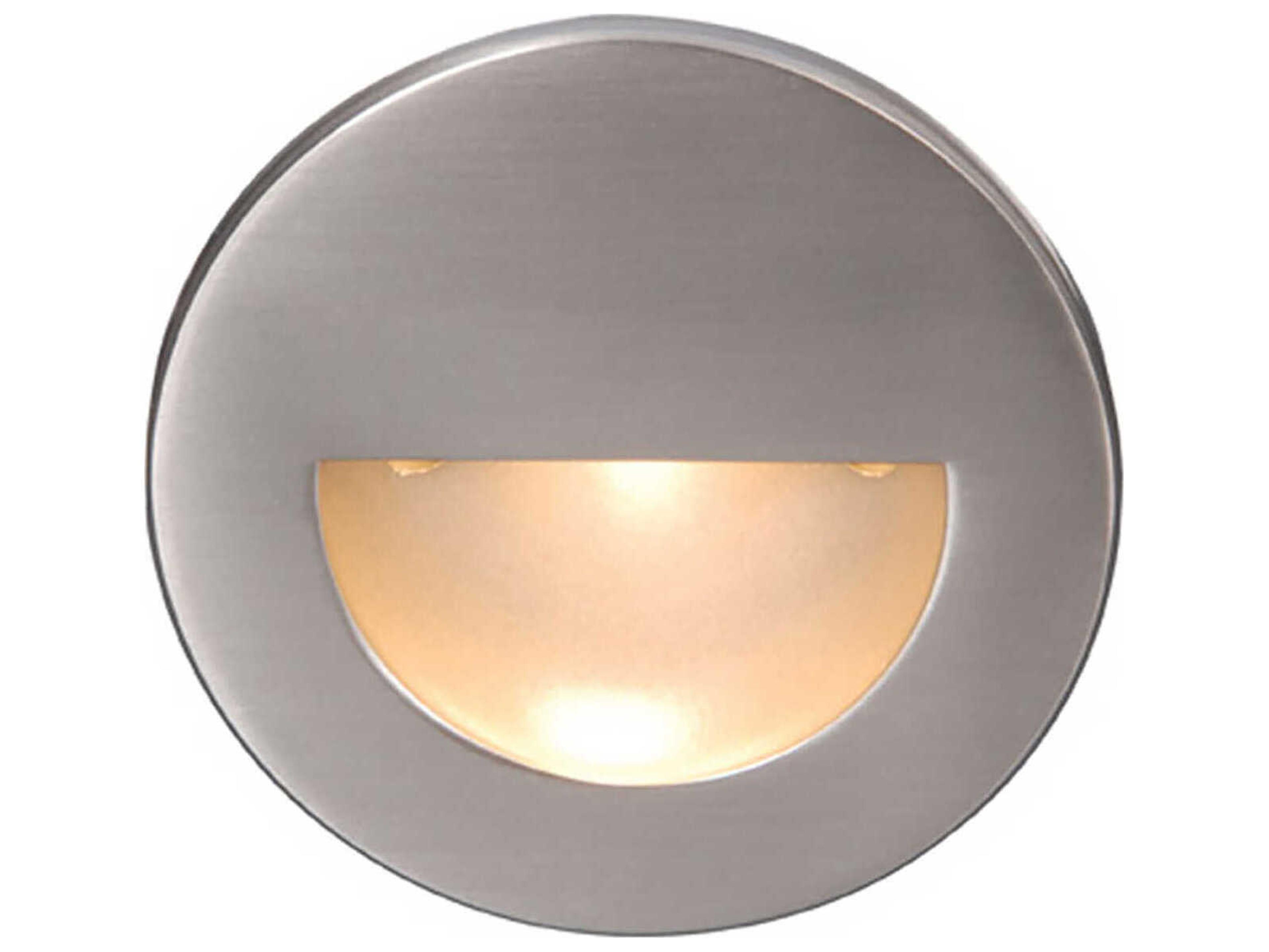WAC Lighting LEDme 1-Light Half-Round Outdoor Step and Wall Light