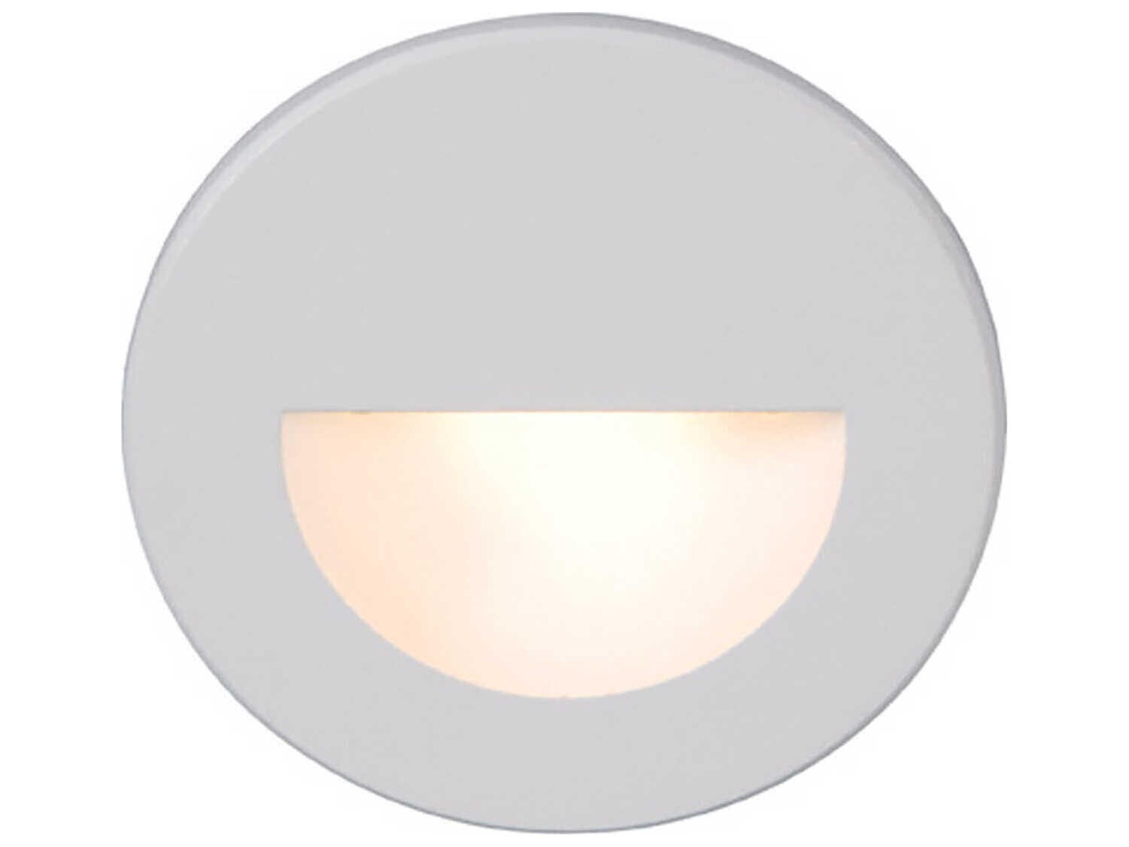 WAC Lighting LEDme 1-Light Half-Round Outdoor Step and Wall Light