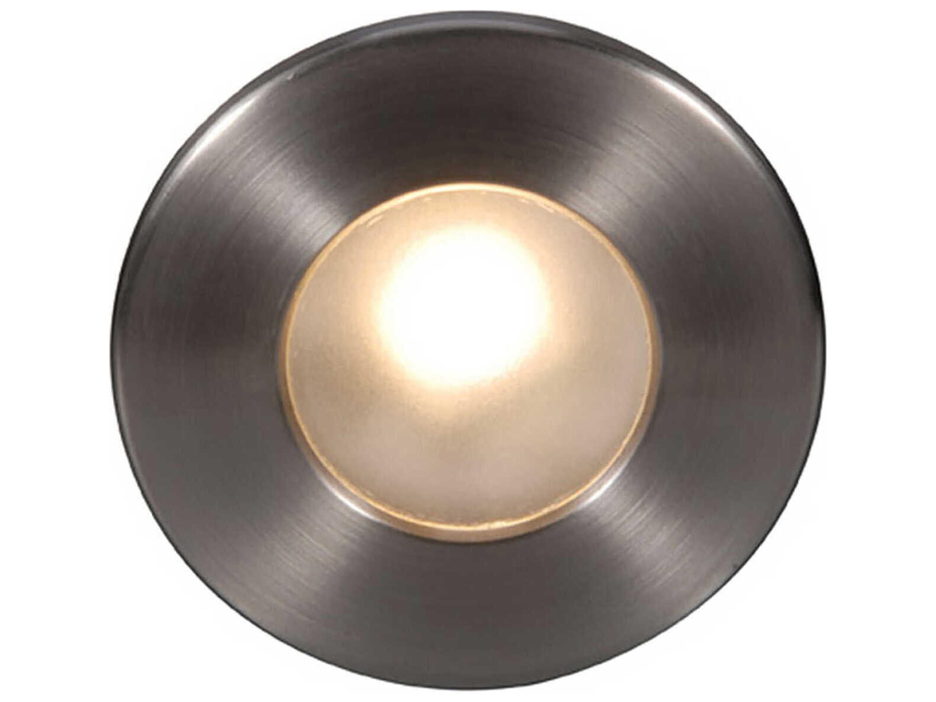 WAC Lighting LEDme 1-Light Round Outdoor Step and Wall Light