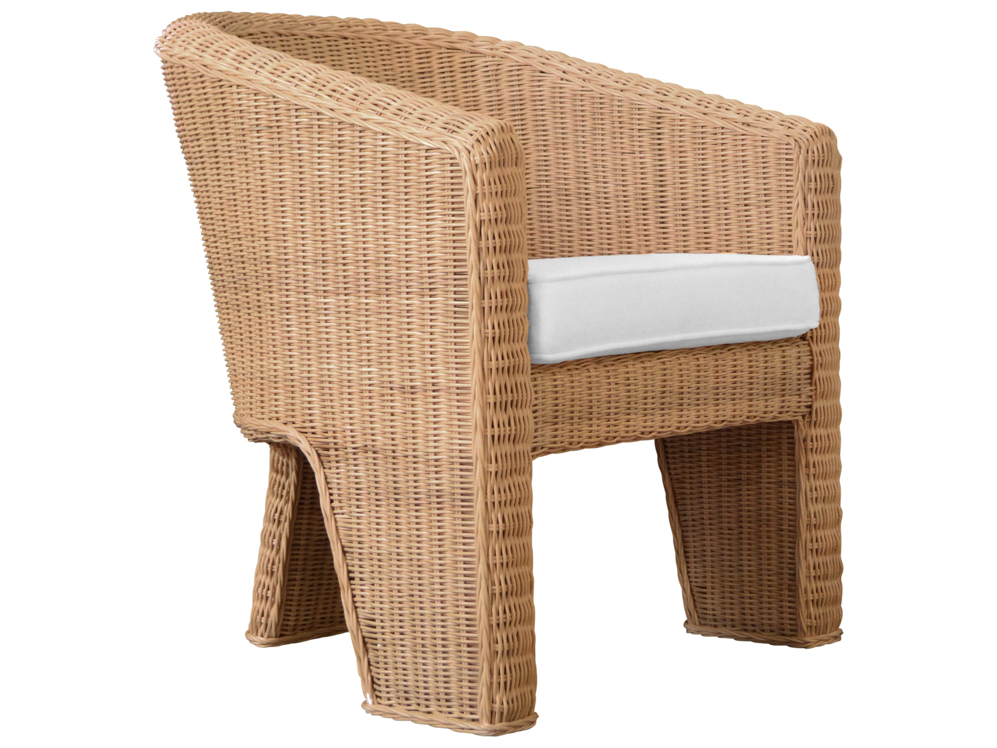 Worlds Away Brown Accent Chair