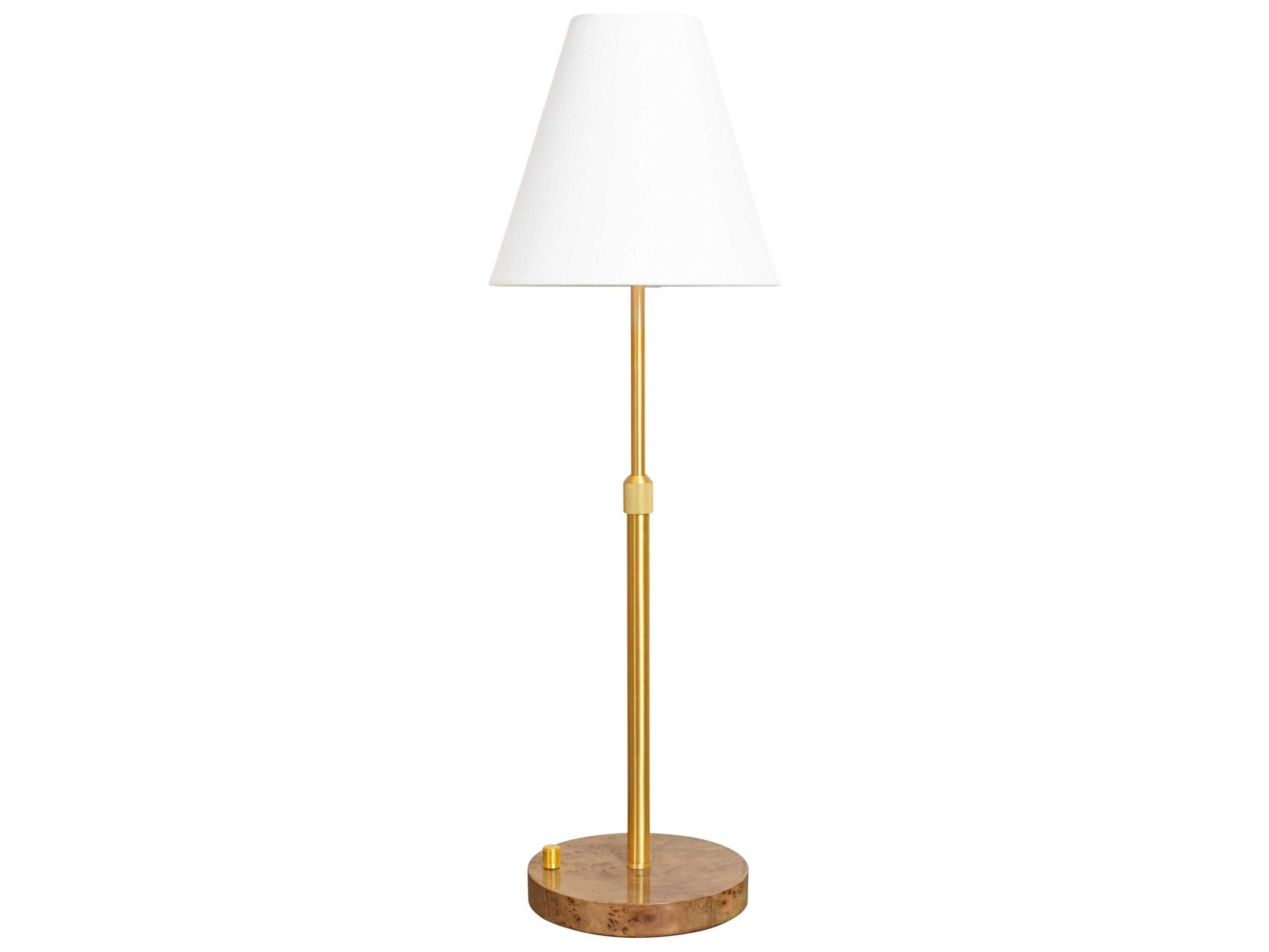 Worlds Away Brass Table Lamp