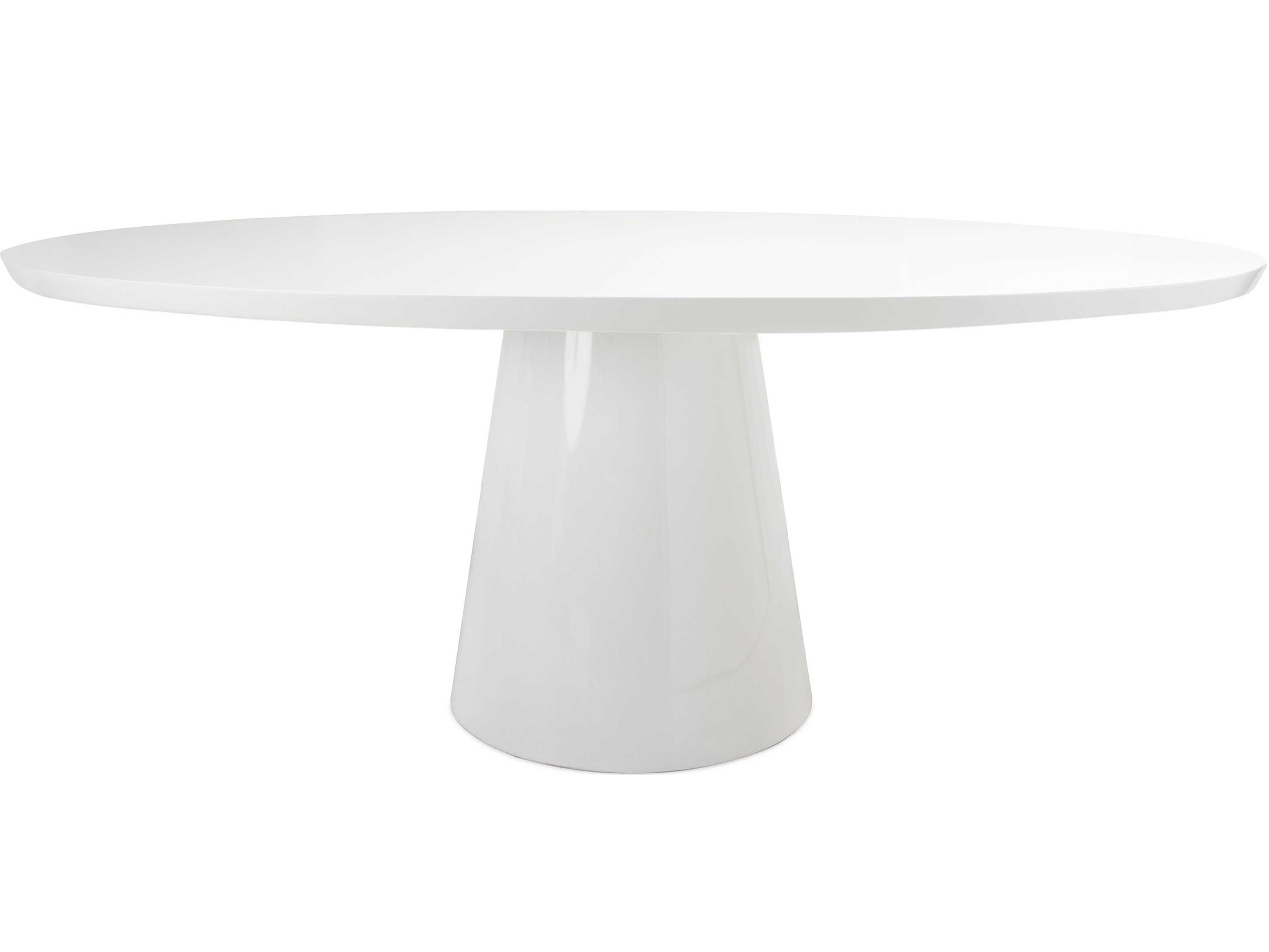 Worlds Away Oval Wood Dining Table