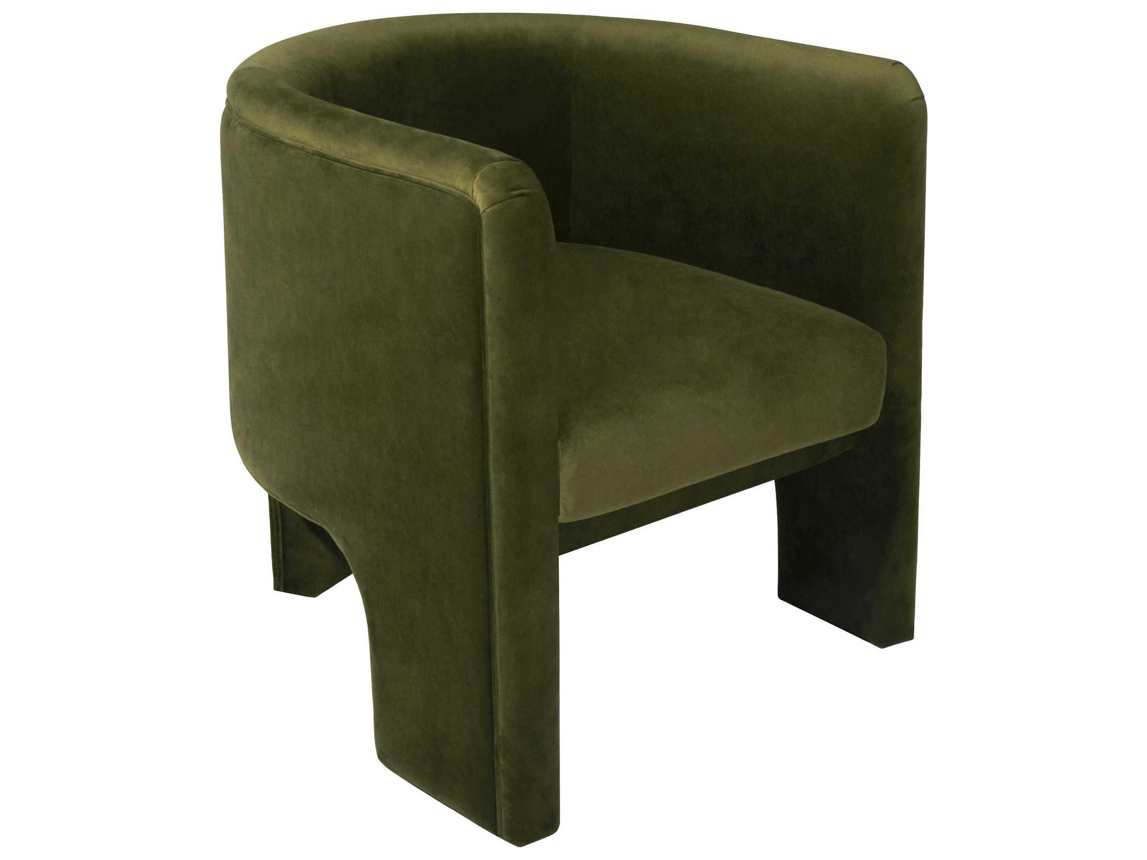 Worlds Away Green Accent Chair