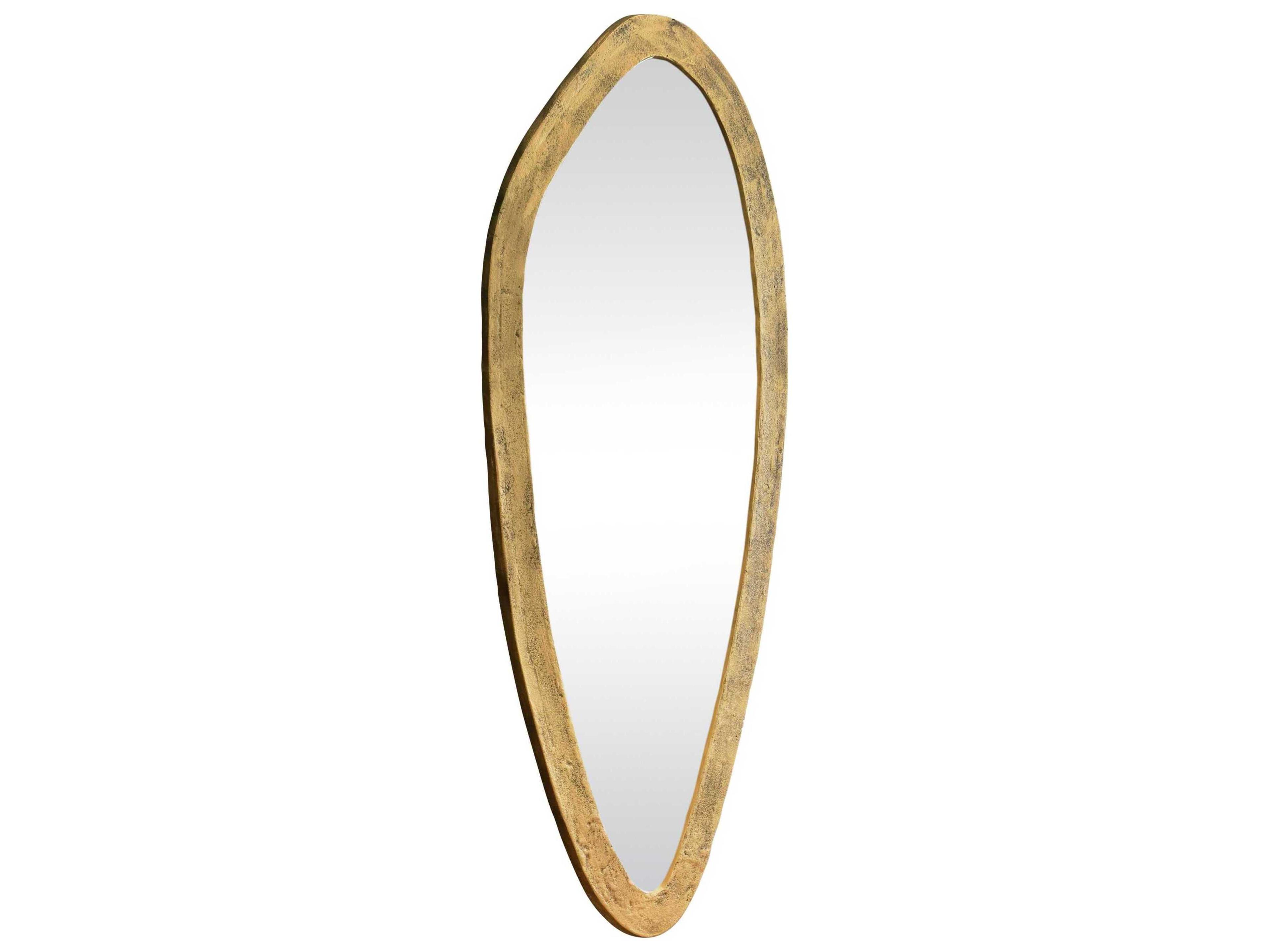 Worlds Away Wall Mirror Oval