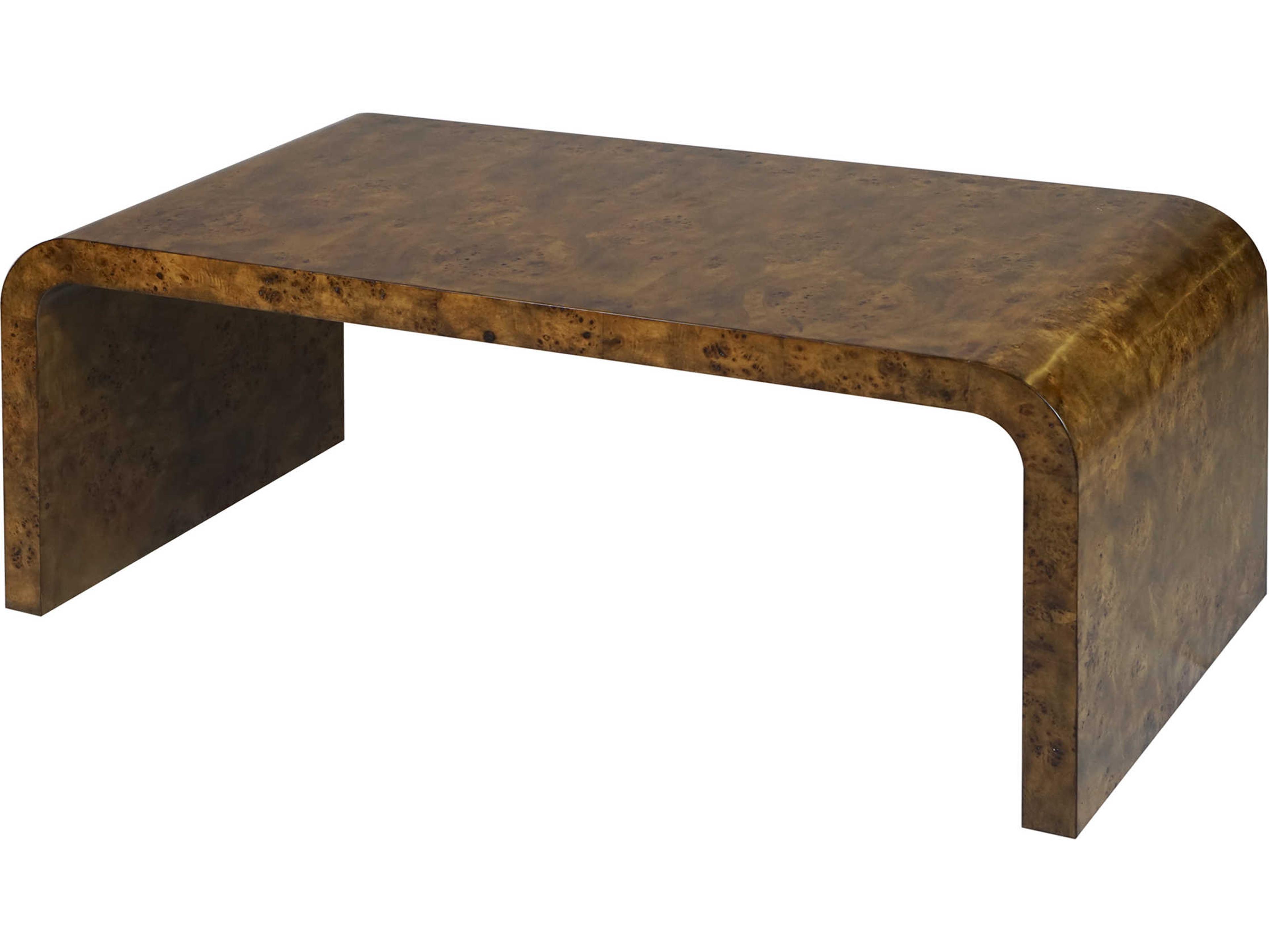 Worlds Away Rectangular Wood Coffee Table