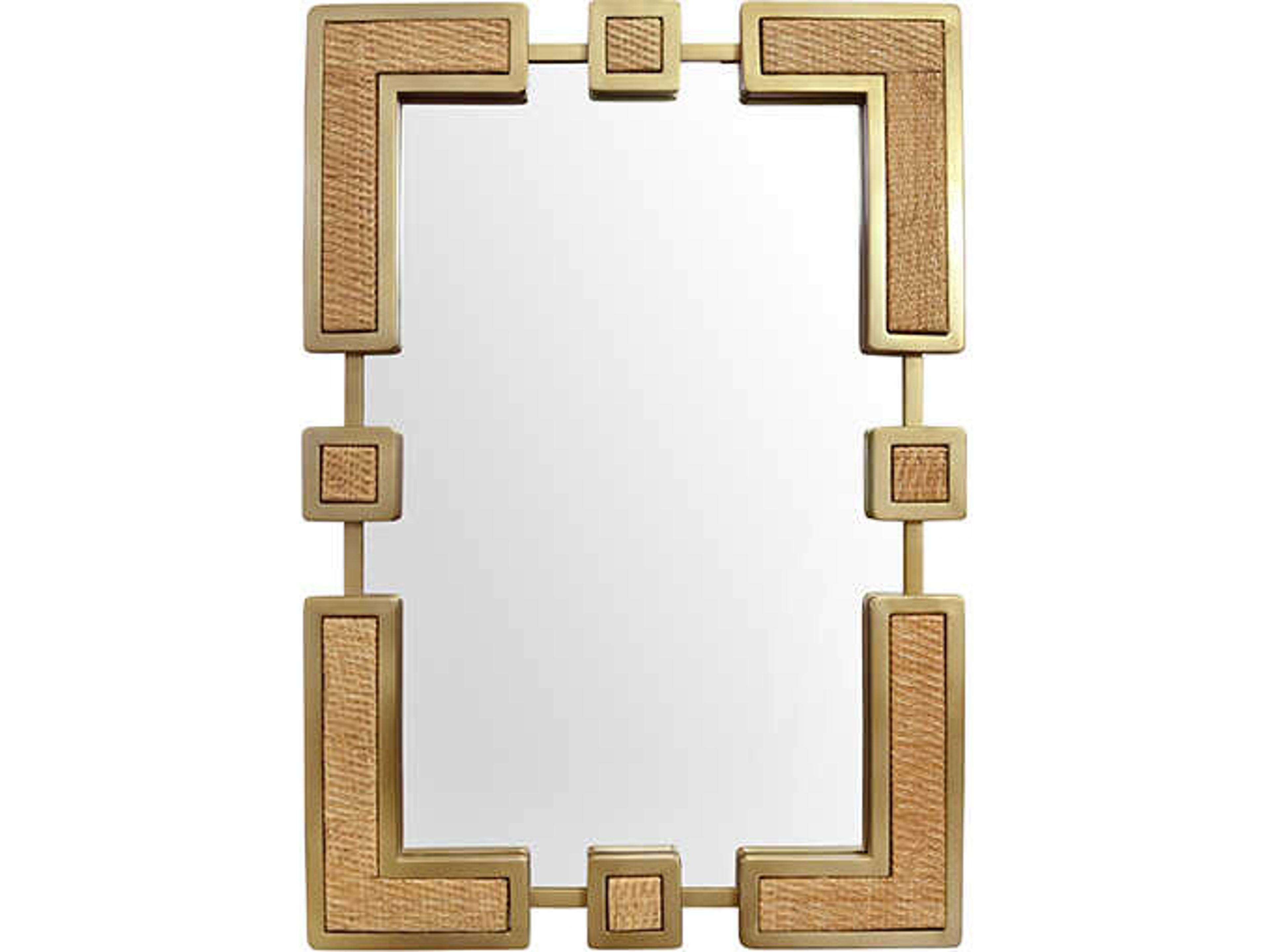 Worlds Away Roro Mirror Wall Rectangular