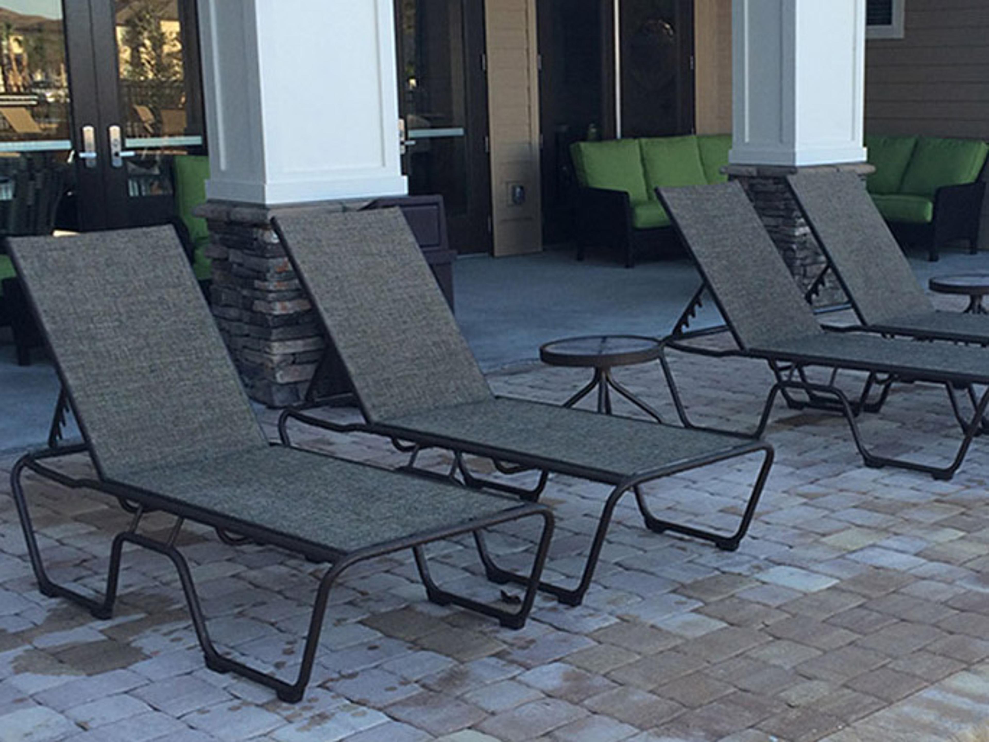 Windward Design Group Country Club Sling Aluminum Patio Lounge Set
