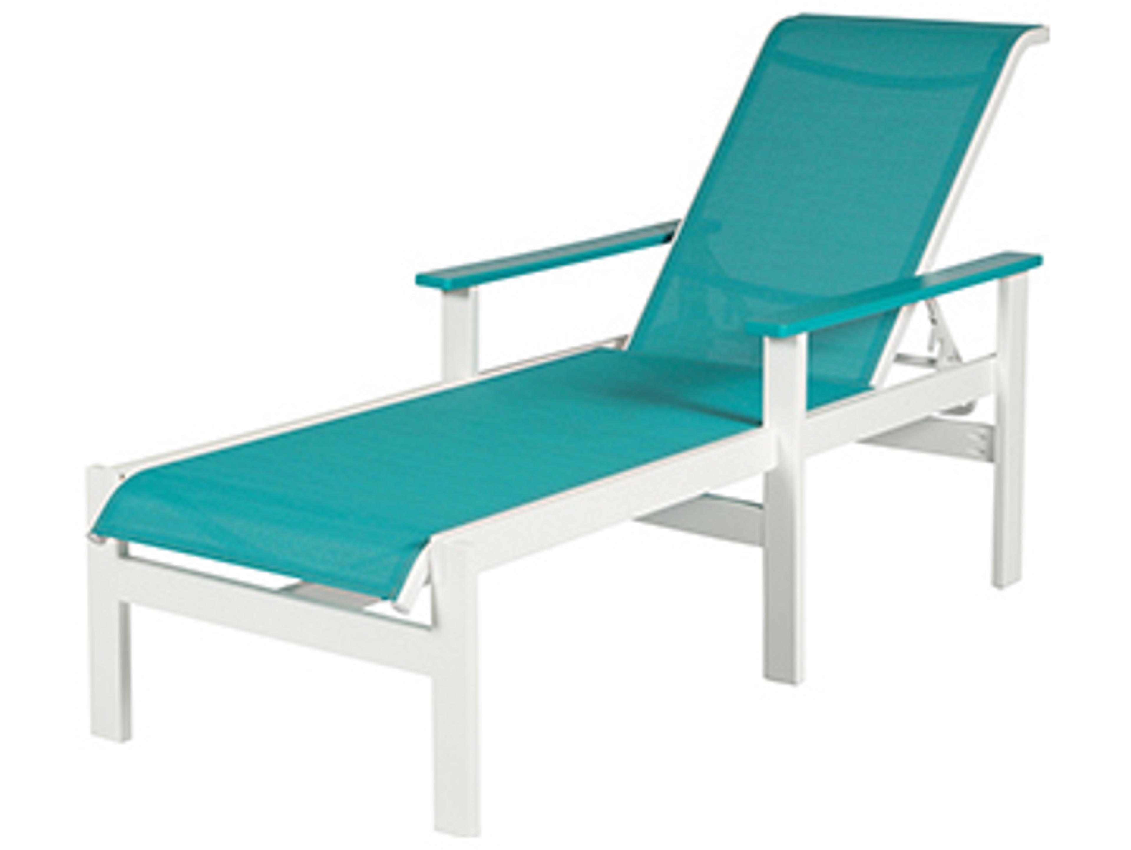 Windward Design Group Kingston Sling Mgp Patio Chaise Lounge with Arms