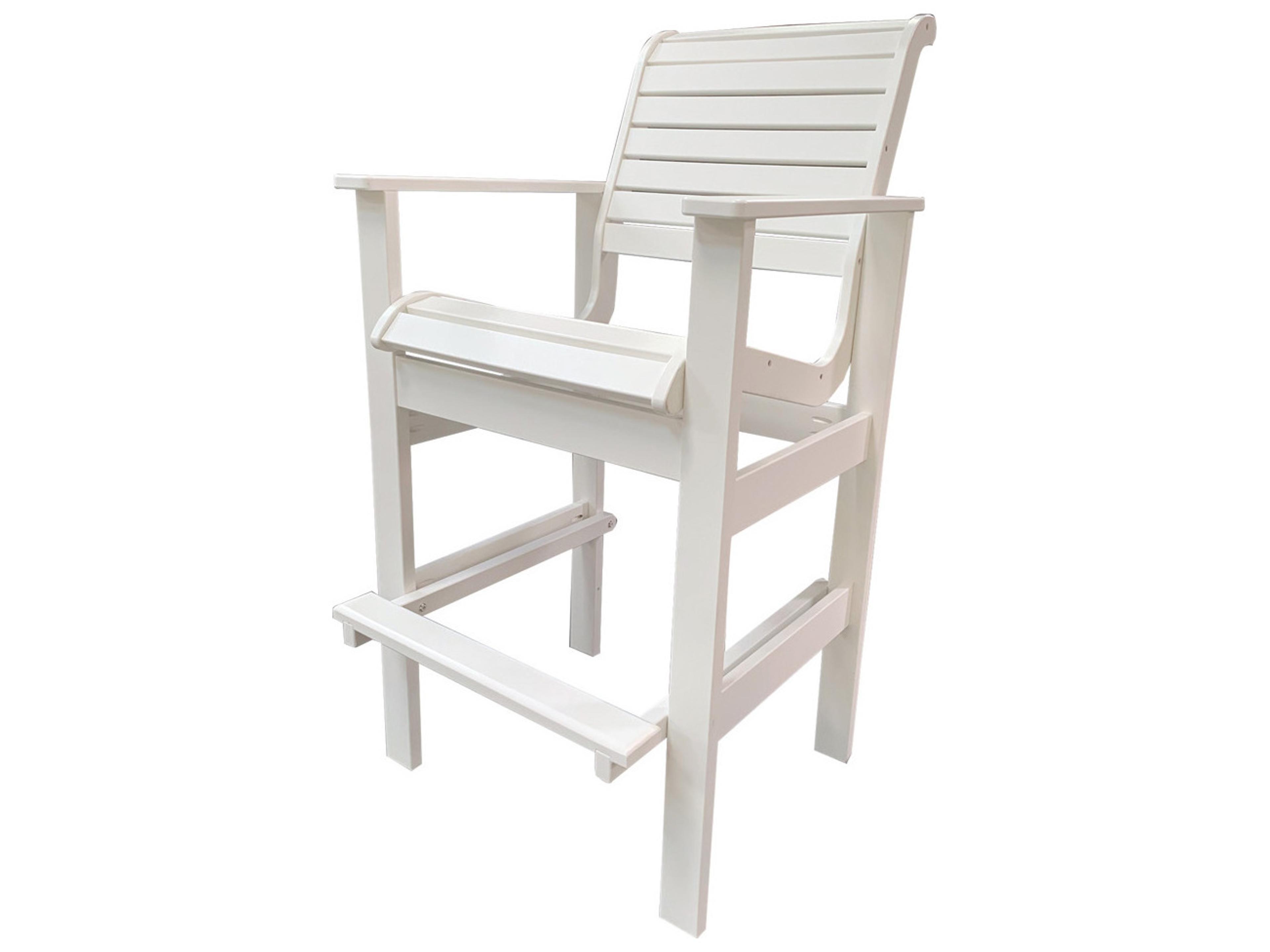 Windward Design Group Kingston Solid Mgp Outdoor Bar Arm Chair