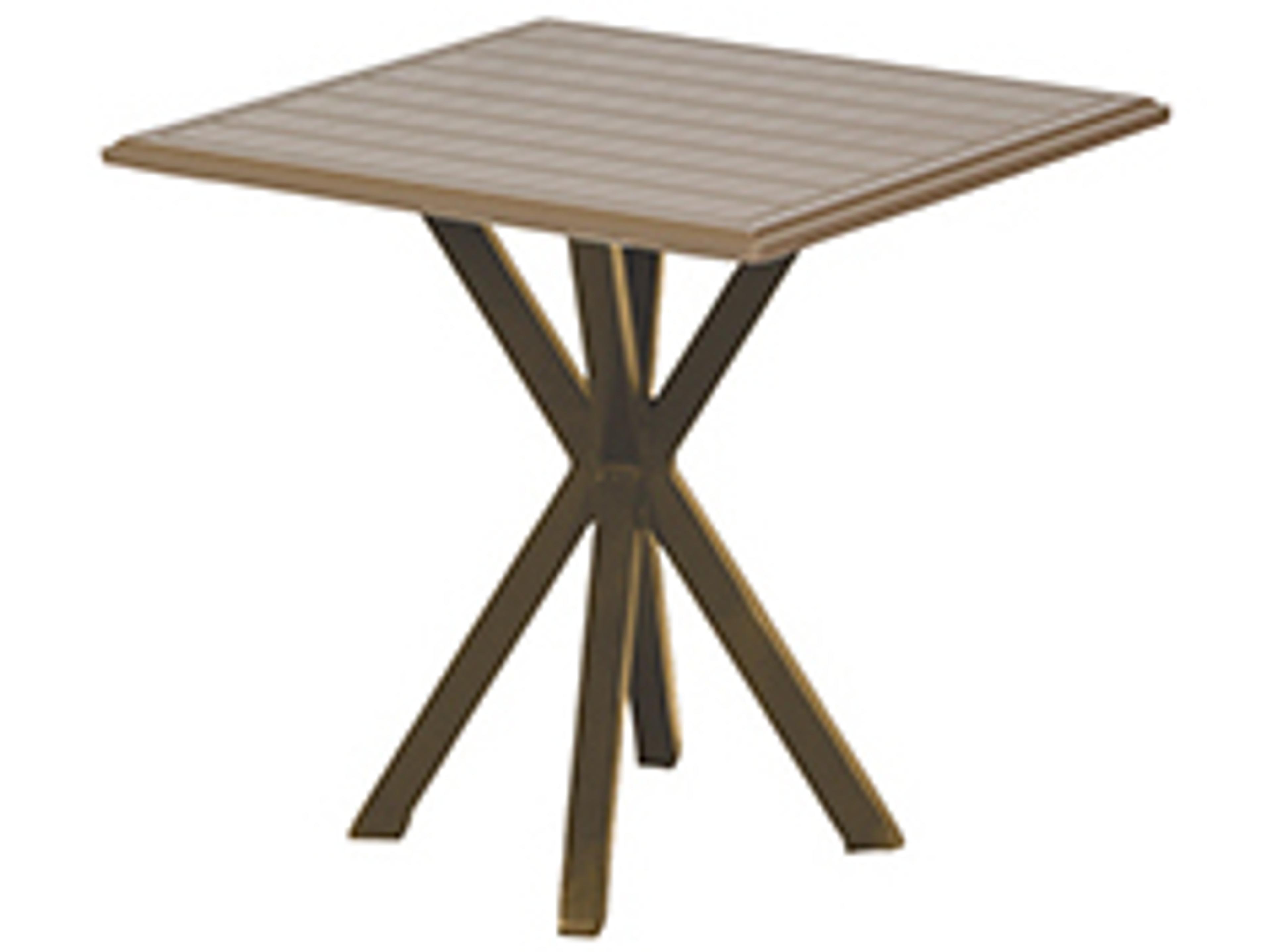Windward Design Group Newport MGP Tables Recycled Plastic Square Outdoor Patio End Table