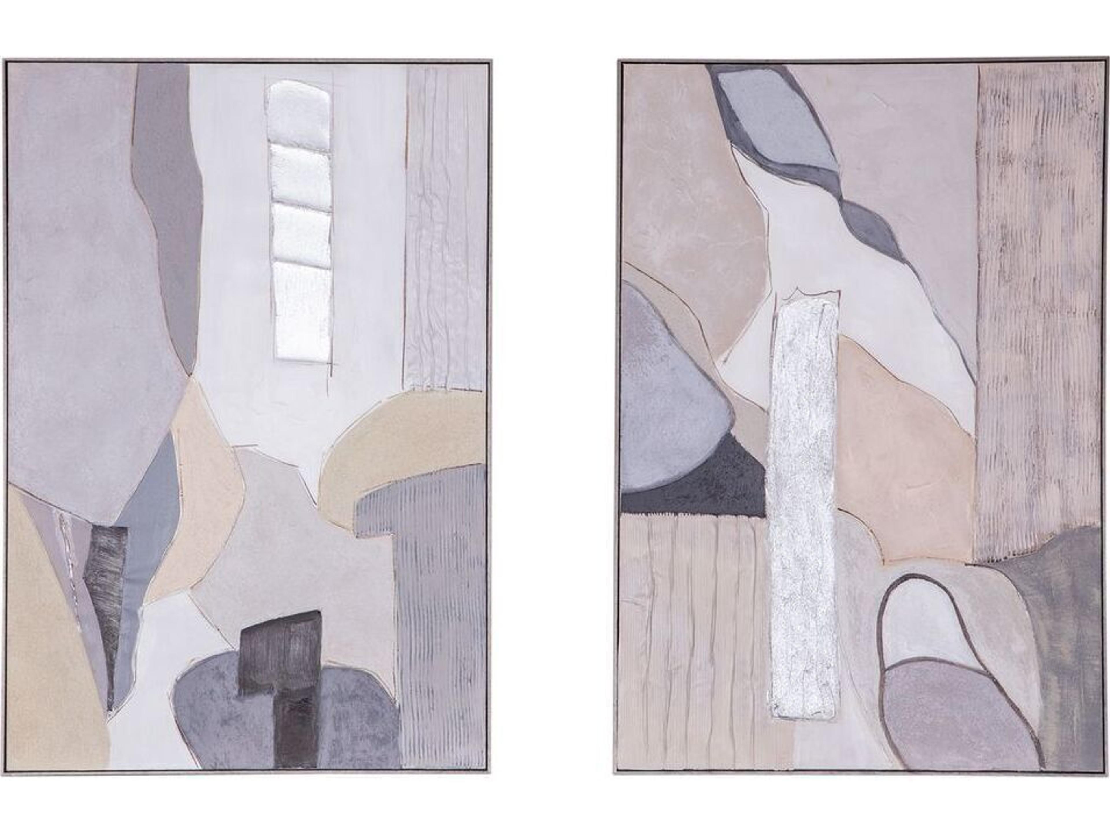 World Interiors Shifting Visions Motif Canvas Wall Art