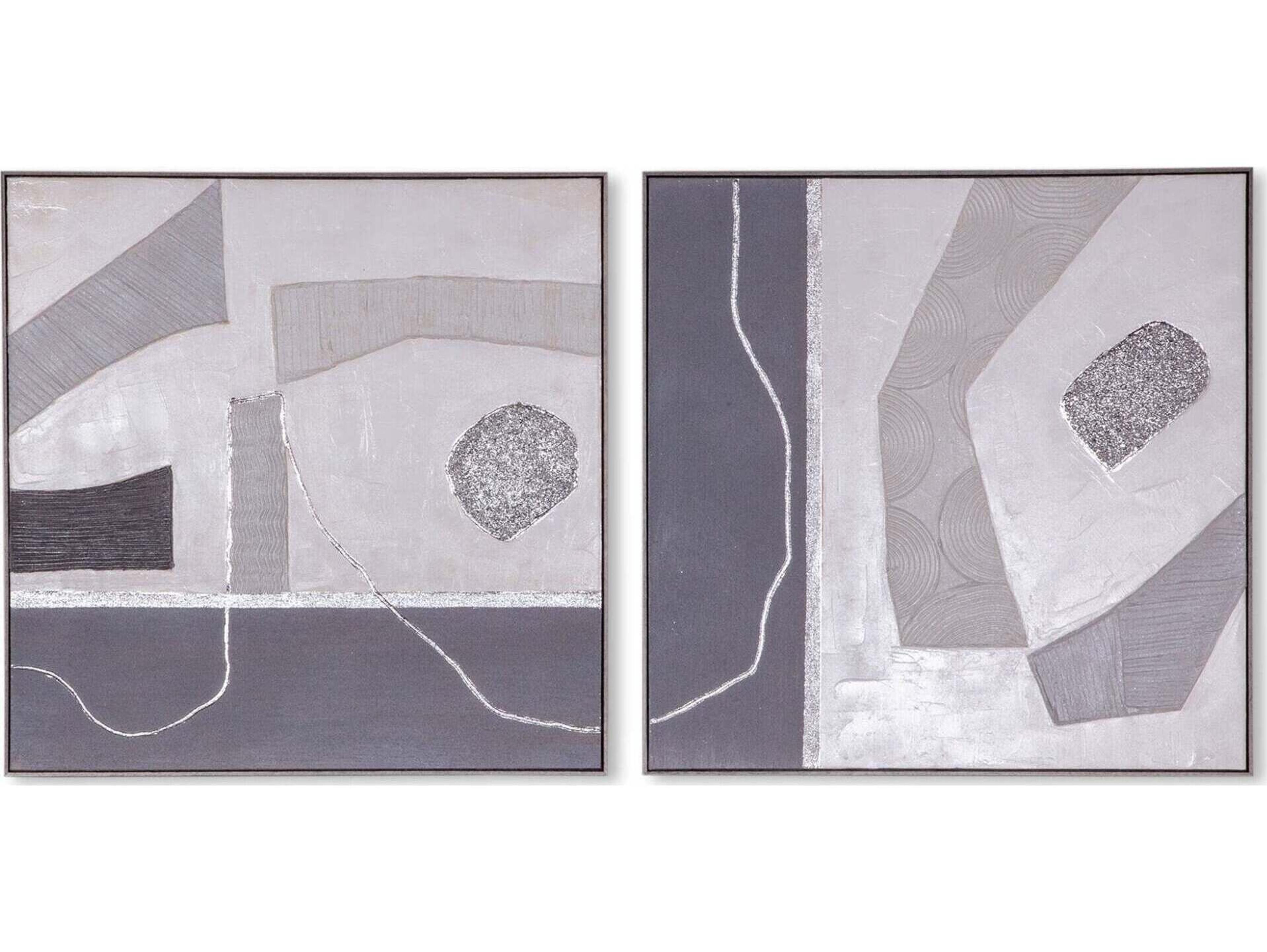 World Interiors Urban Essence Motif Metal Wall Art