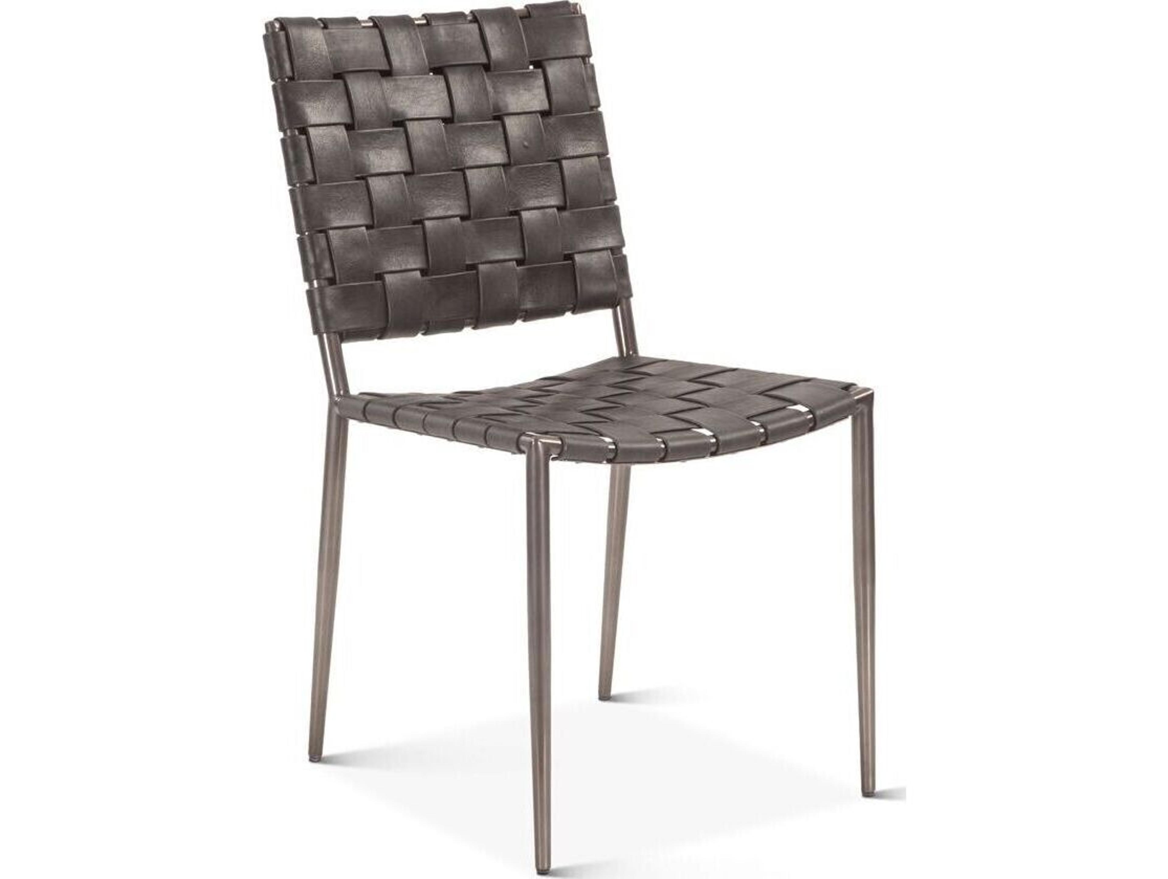 World Interiors Lund Black Armless Dining Chair