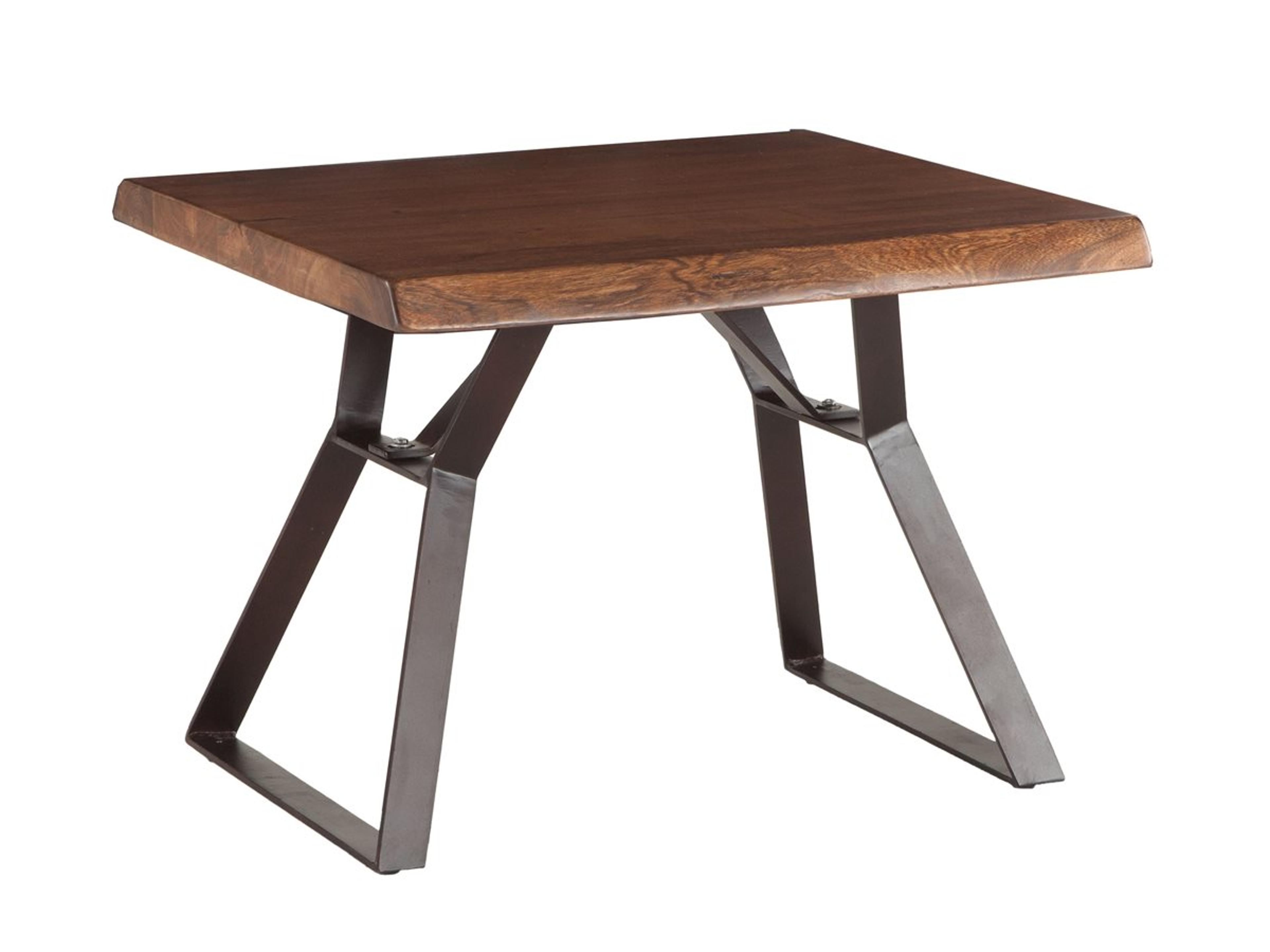 World Interiors Nottingham Rectangular Wood Walnut End Table