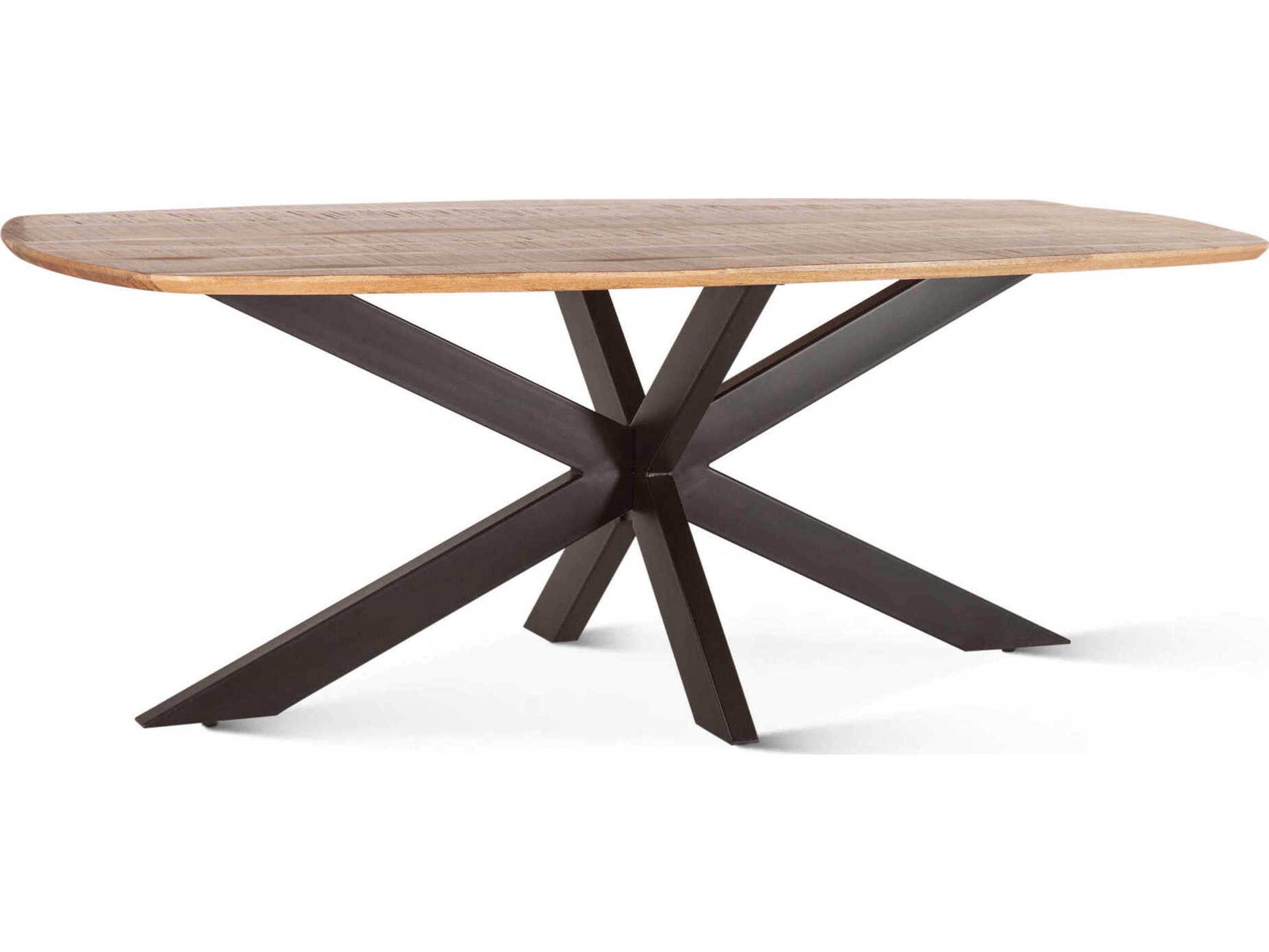 World Interiors Santa Margherita Rectangular Wood Dining Table
