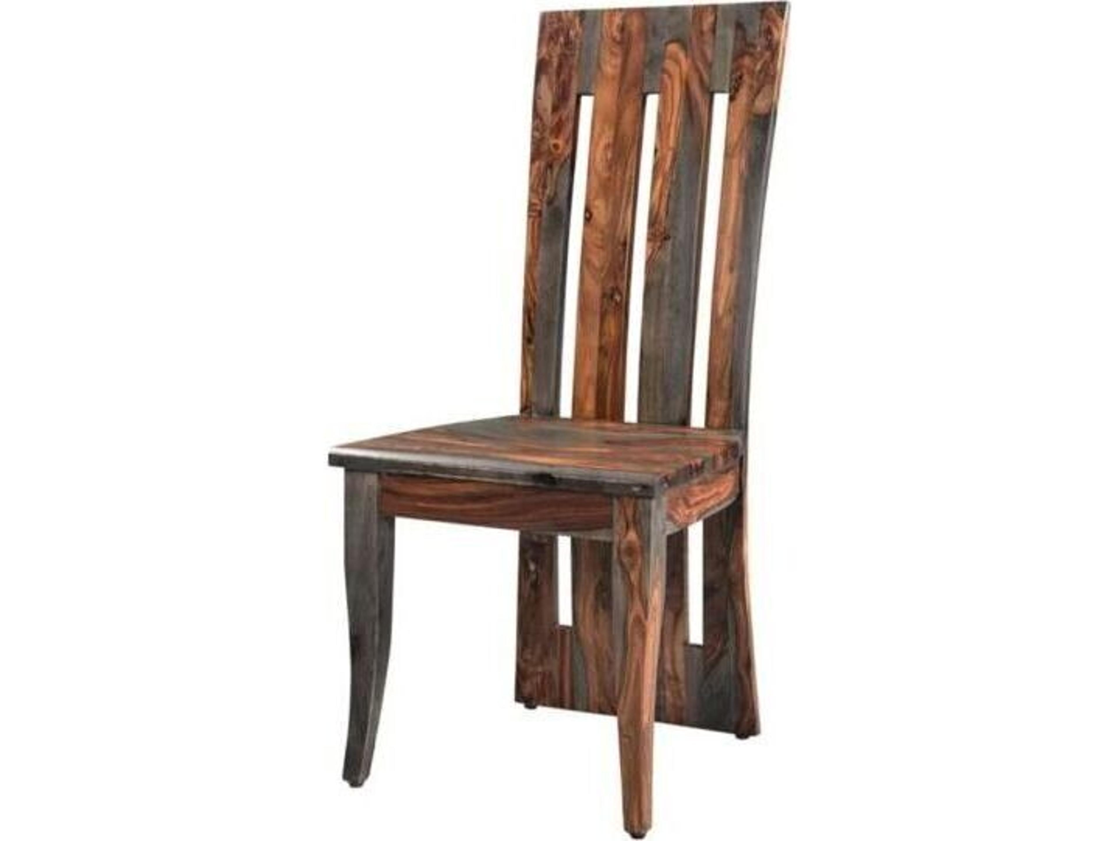 World Interiors Summit Brown Armless Dining Chair