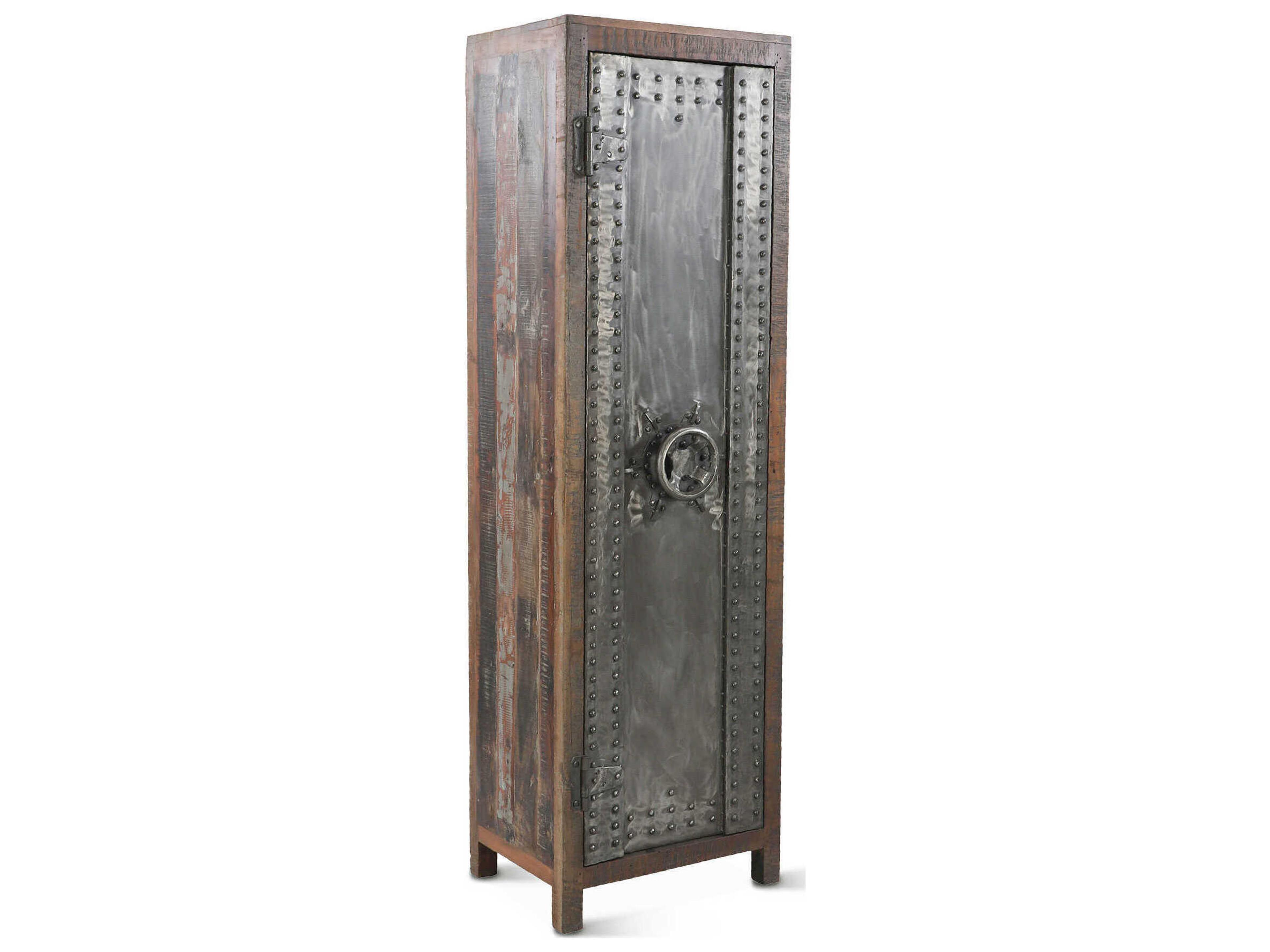 World Interiors Sterling Weathered Gray Cabinet