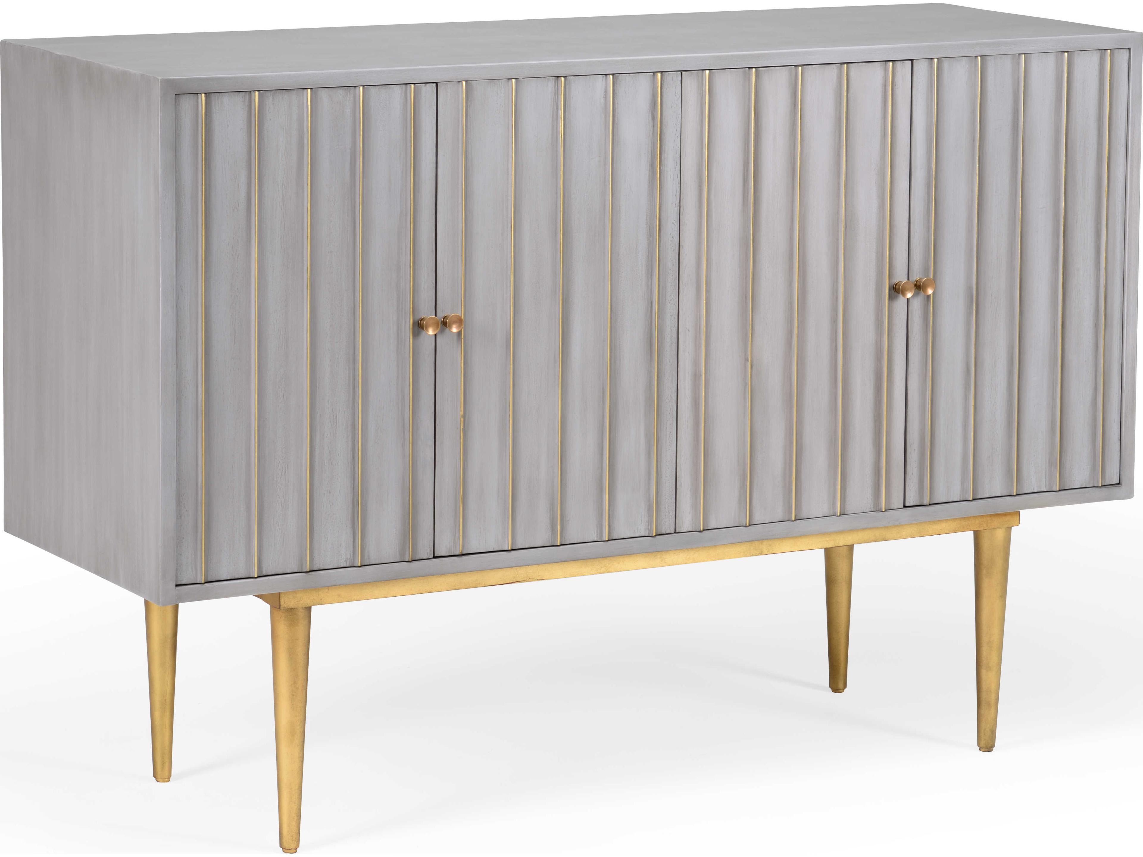 Wildwood Delphine 54" Gray Gold Sideboard