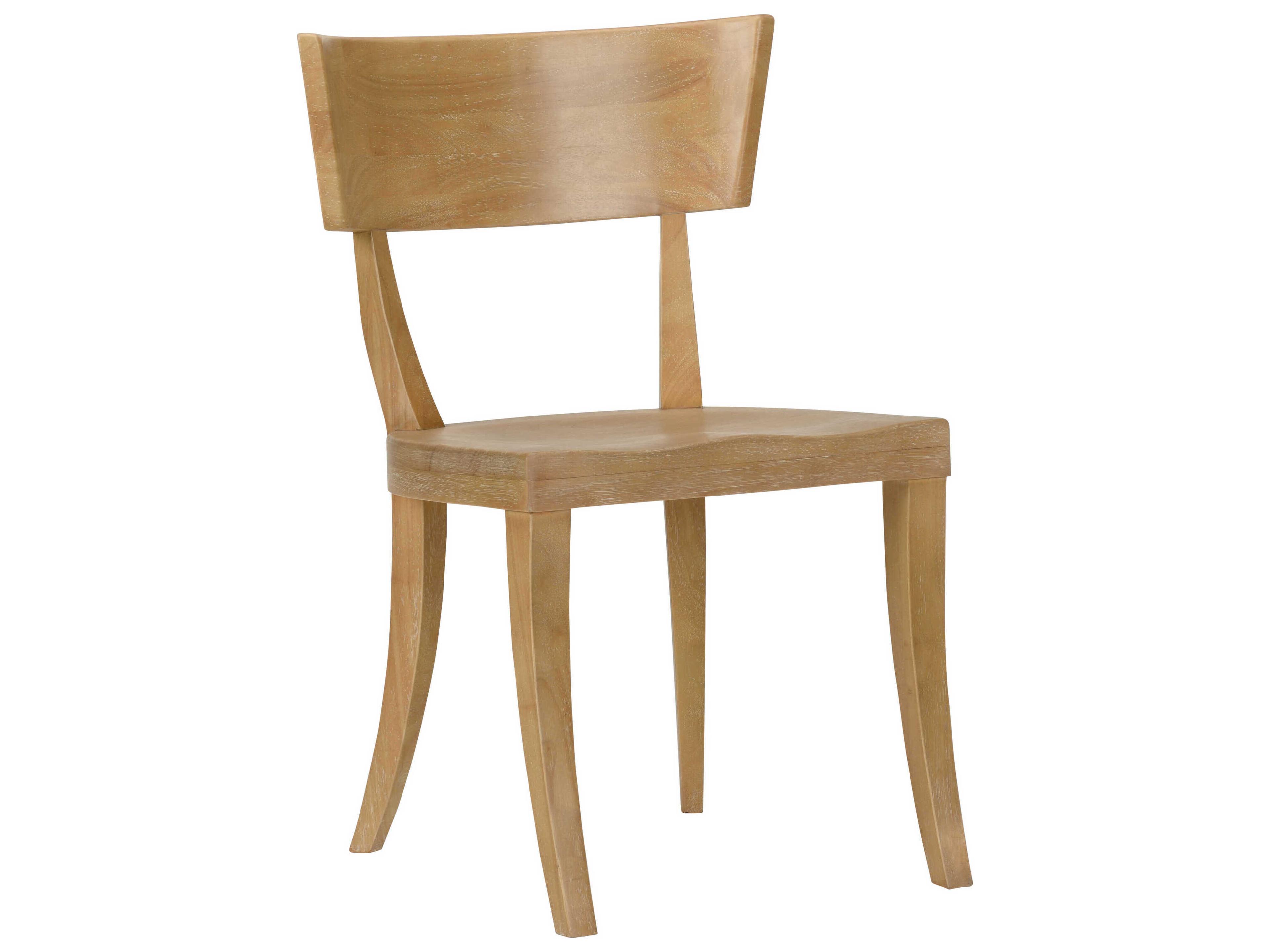 Wildwood Juhl Rubberwood Brown Side Dining Chair