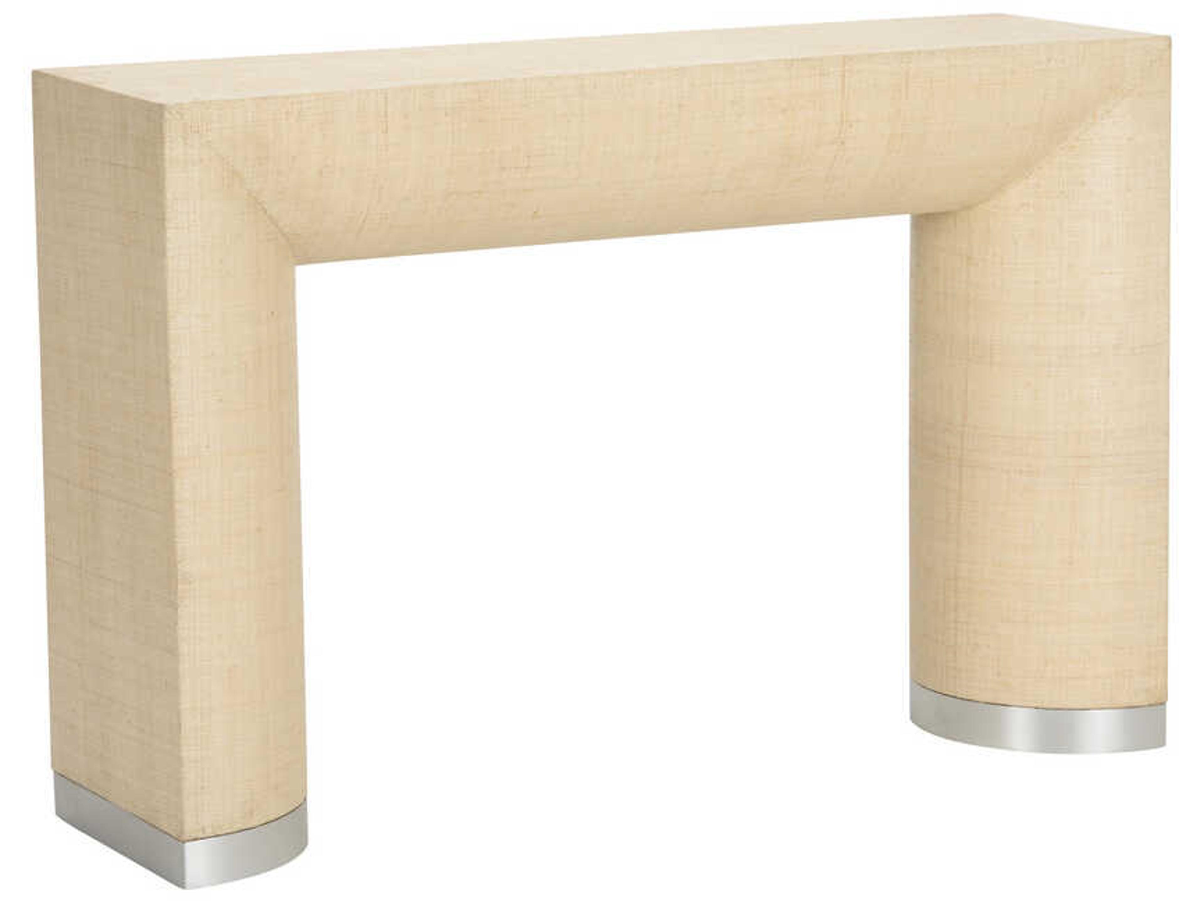 Wildwood Stella Rectangular Wood Natural Console Table